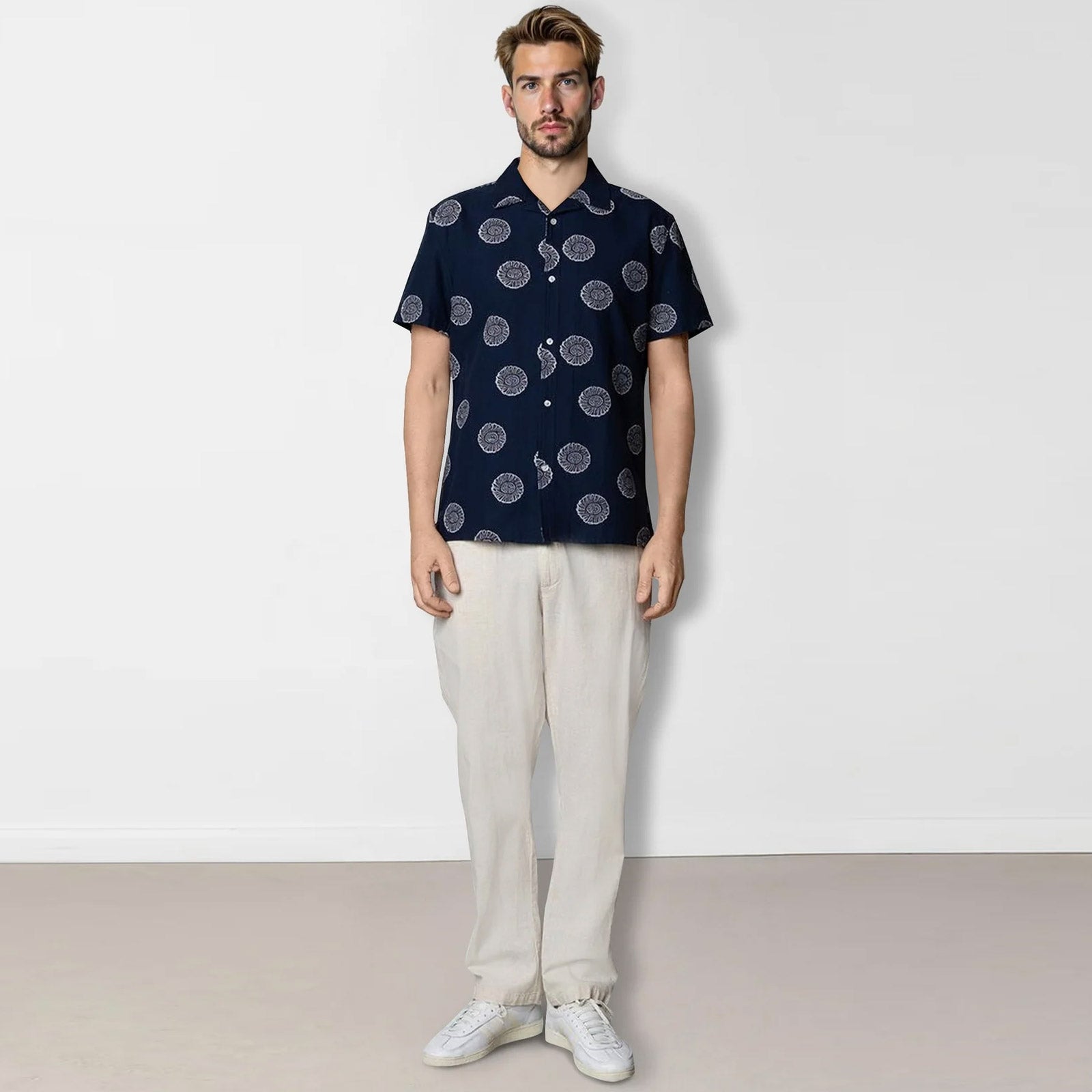 Bowling Miller SS Shirt navy