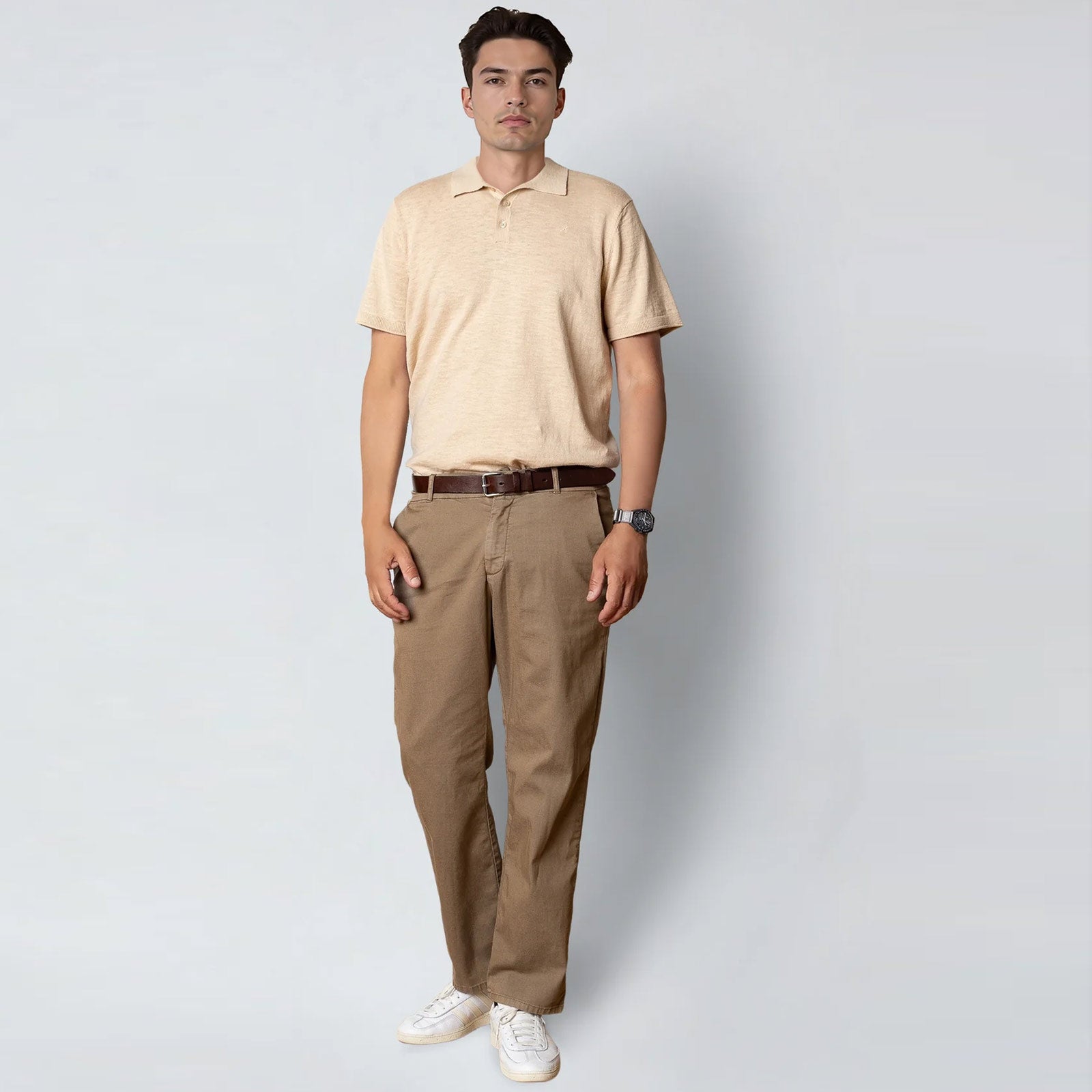 Marseille Dobby Chinos shitake