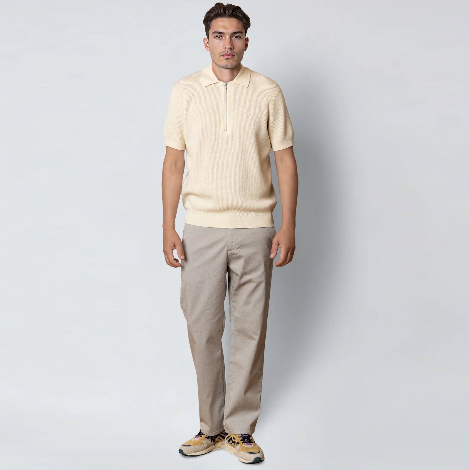 Marseille Dobby Chinos soft sand Clean Cut Copenhagen