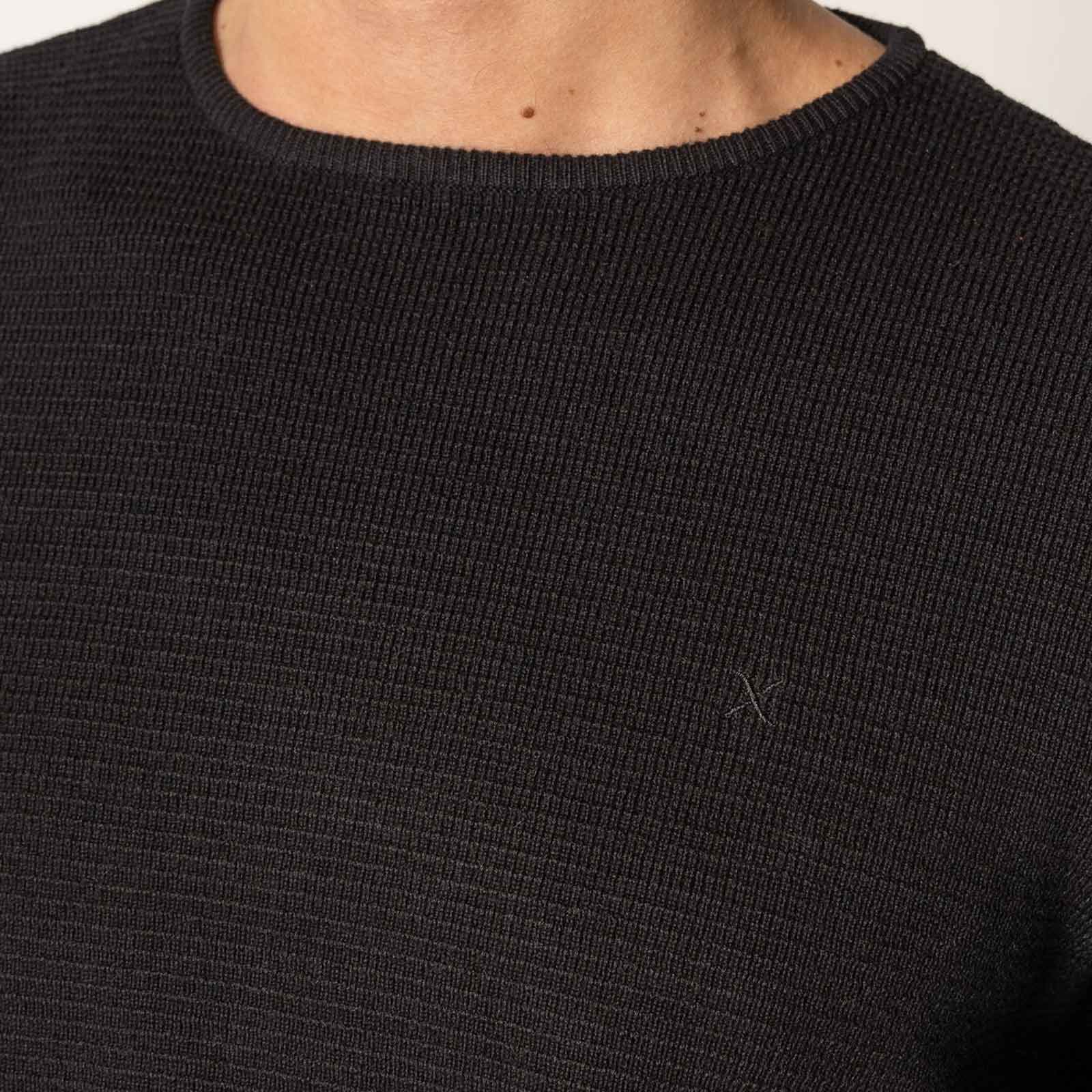 Oscar Knitted Jumper black Clean Cut Copenhagen