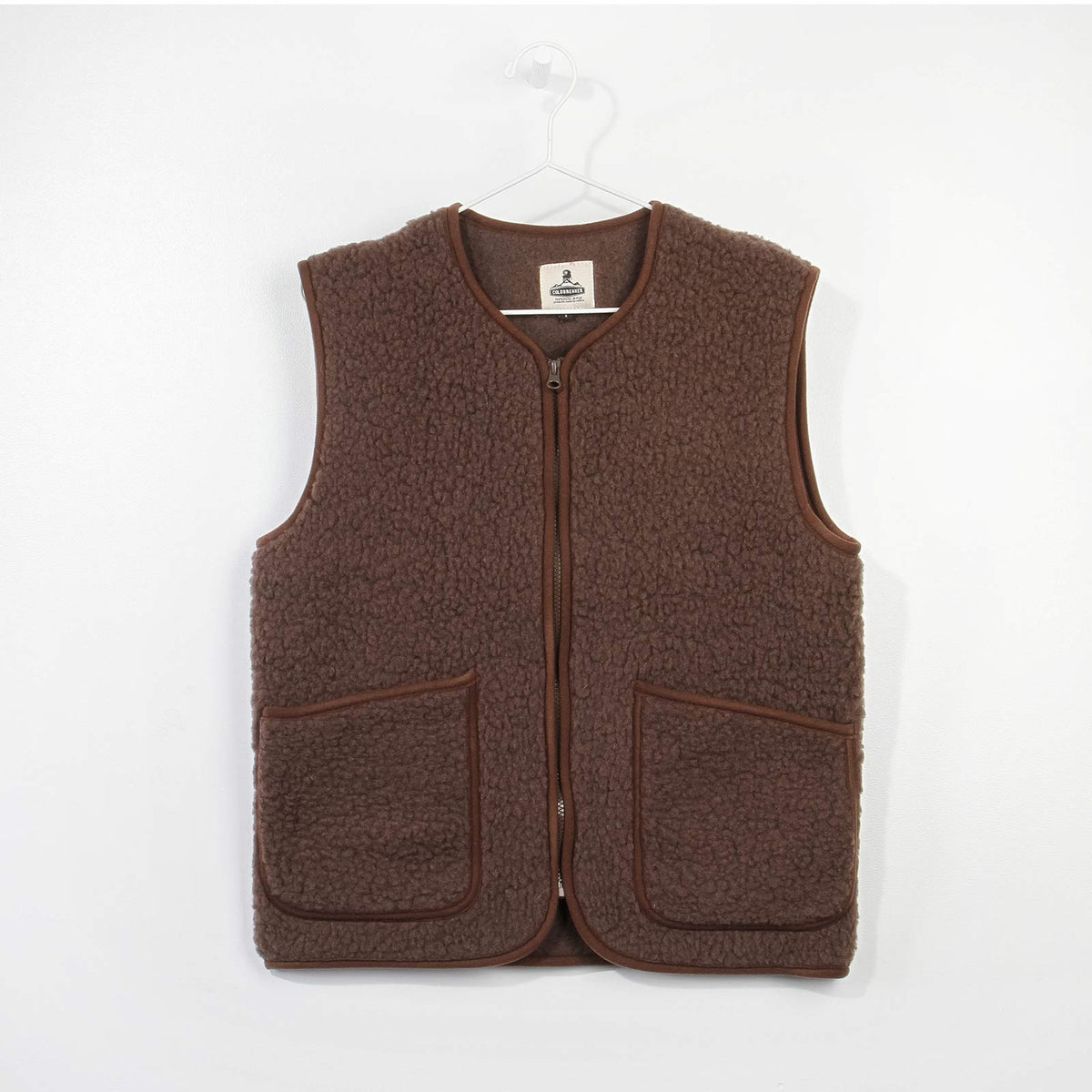 Coldbreaker Pepitco Wool Vest choco martini