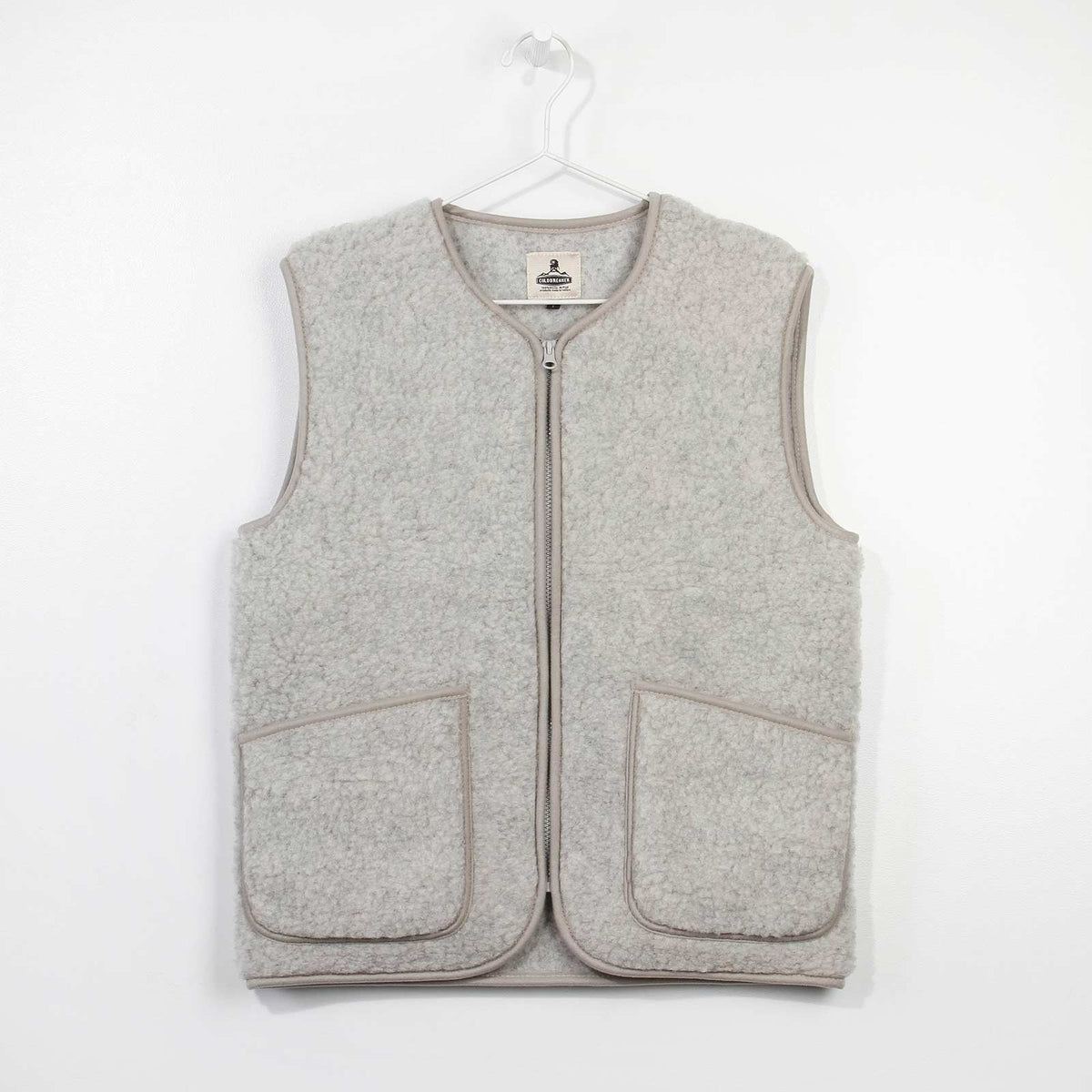 Coldbreaker Pepitco Wool Vest light grey