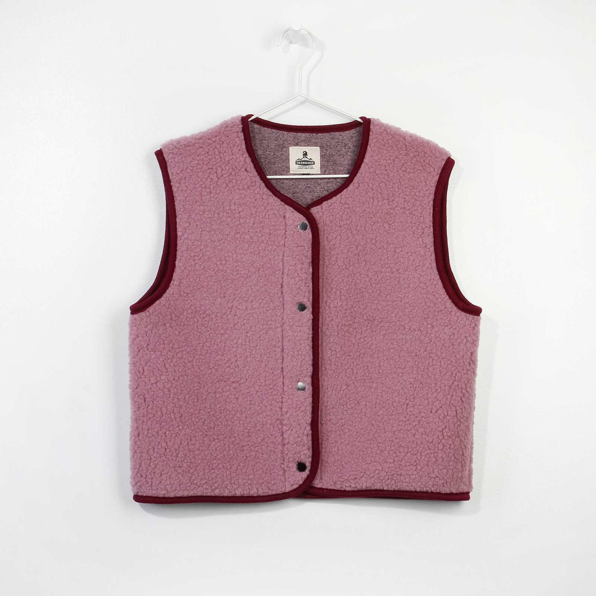 Coldbreaker Tyb Wool Vest venetian pink/fuchsia