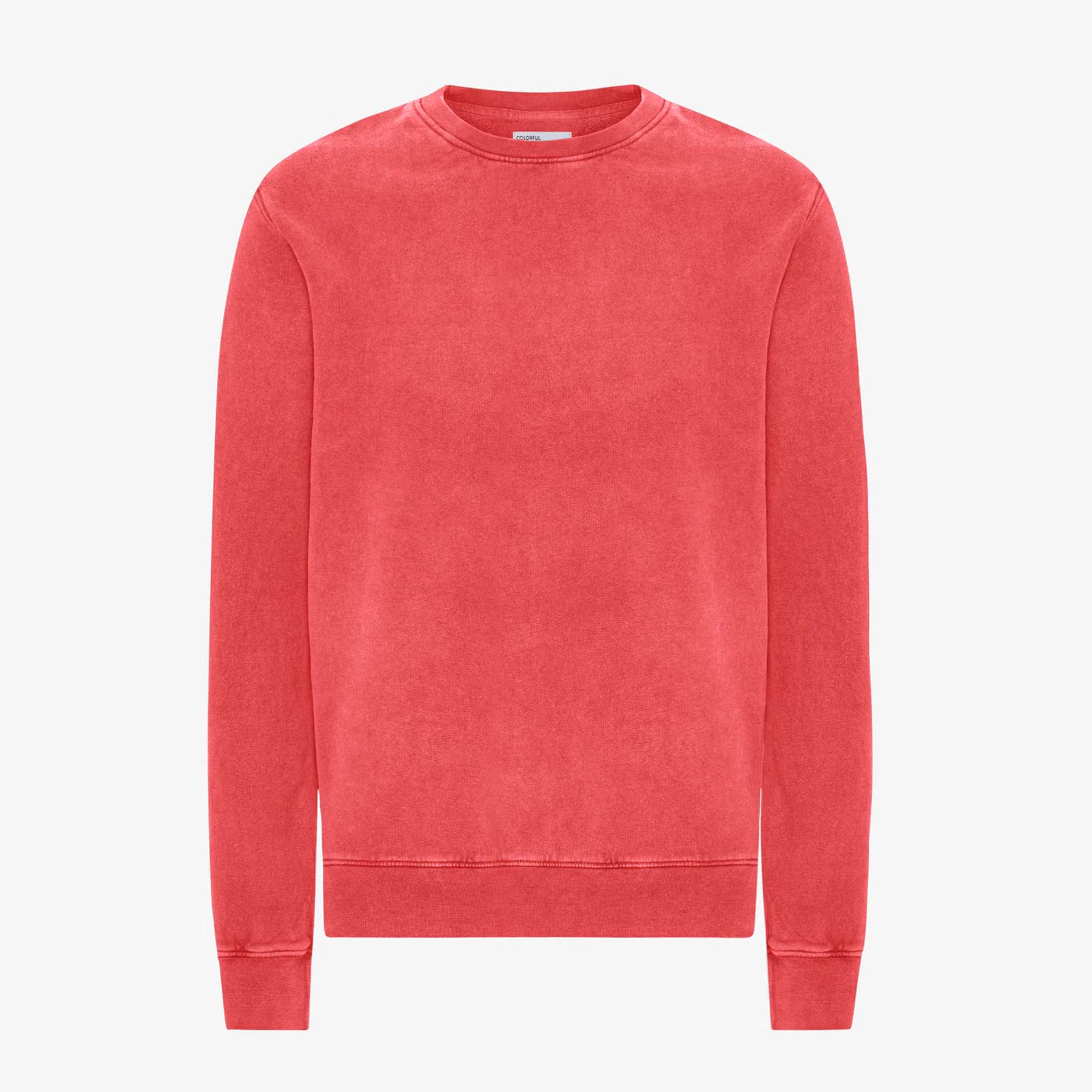 Classic Organic Crew faded red Colorful Standard