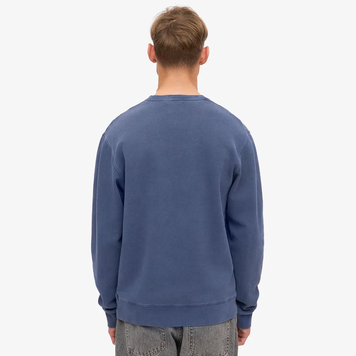 Classic Organic Crew neptune blue