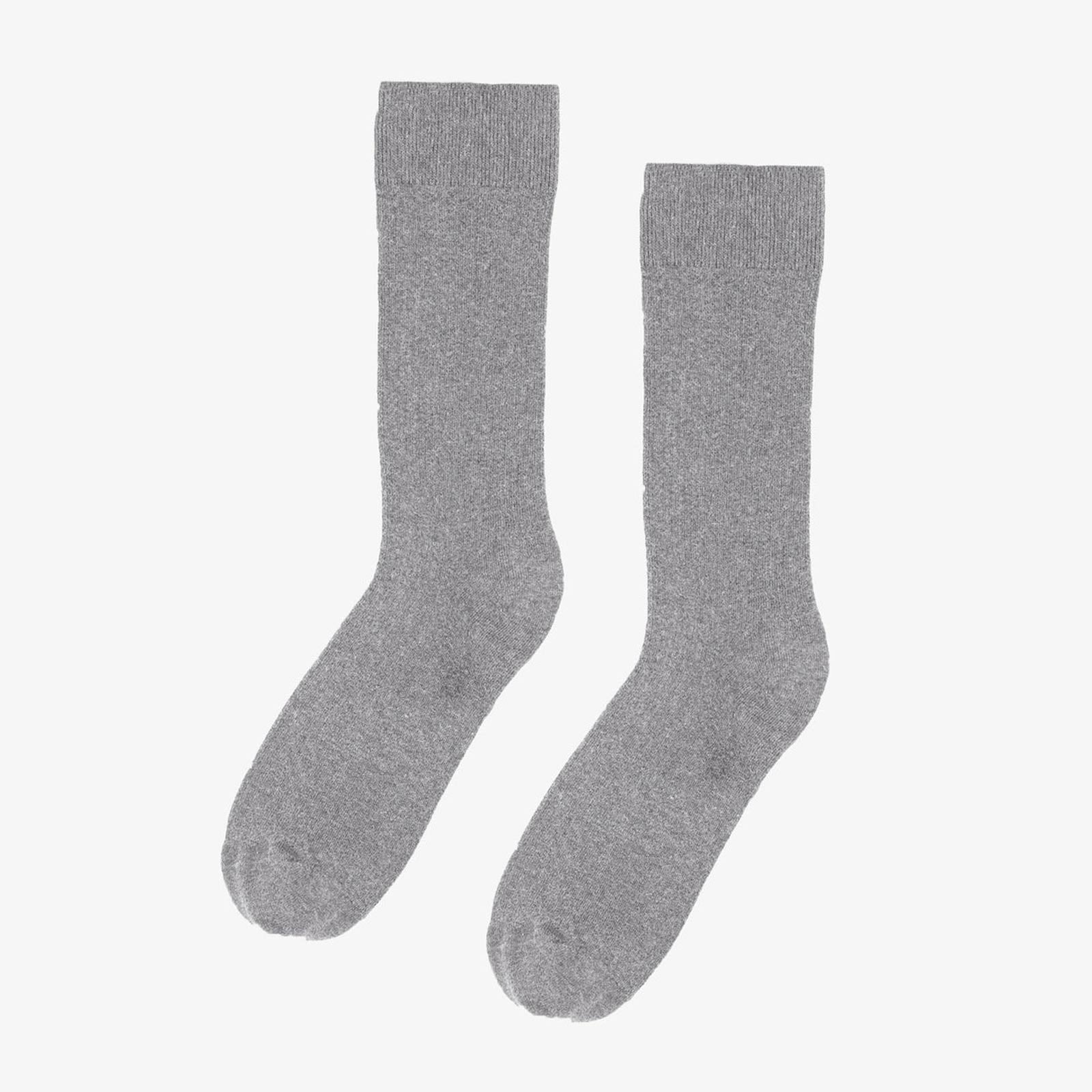 Men Classic Organic Socks heather grey