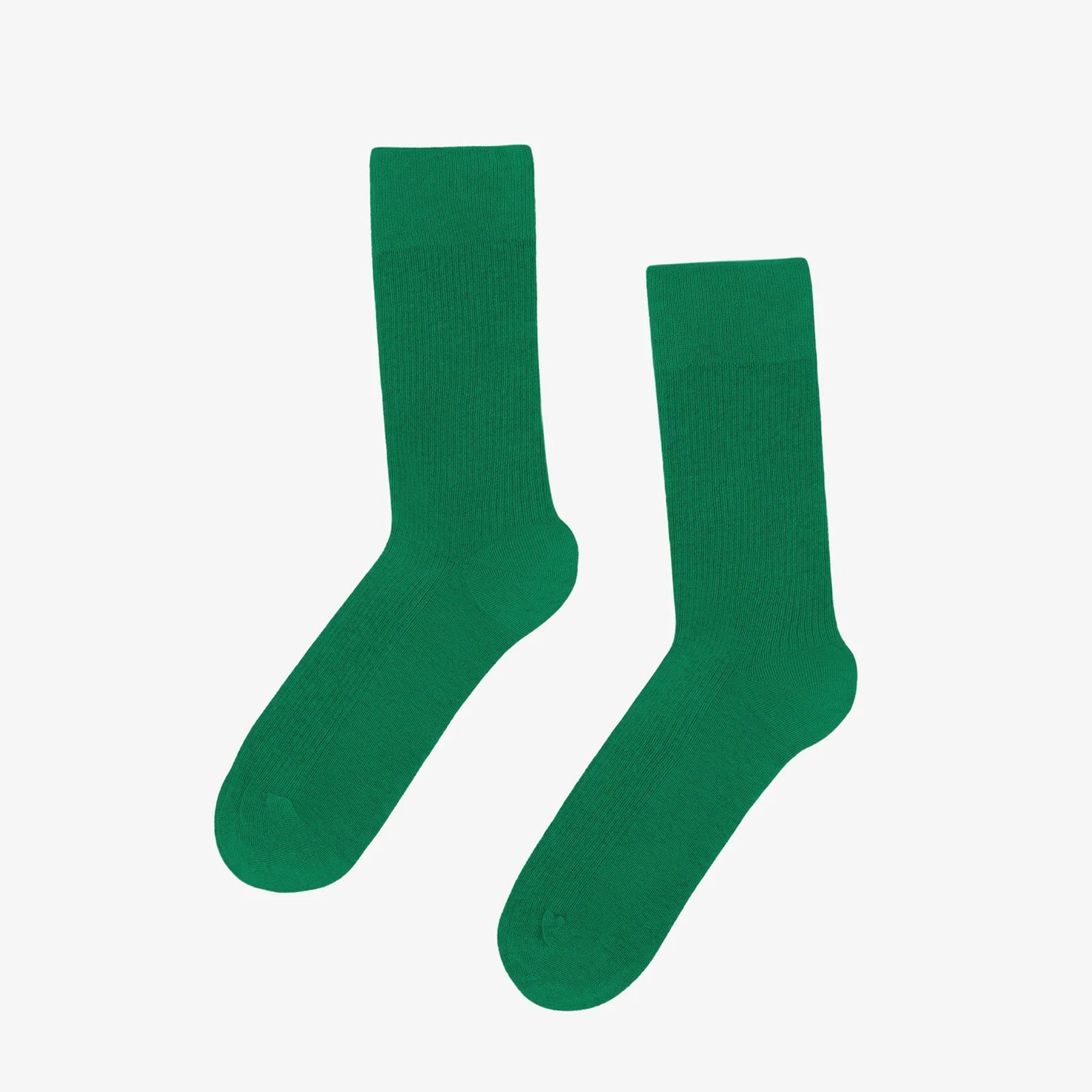 Men Classic Organic Socks kelly green Colorful Standard