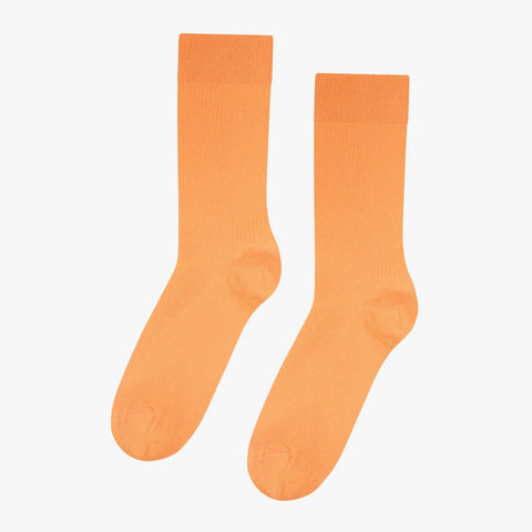 Men Classic Organic Socks sandstone orange