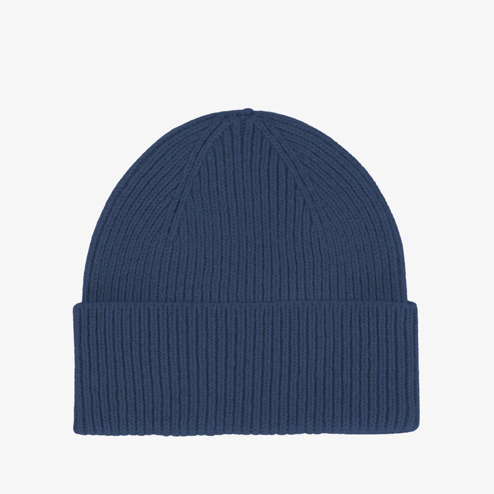 Merino Wool Beanie petrol blue