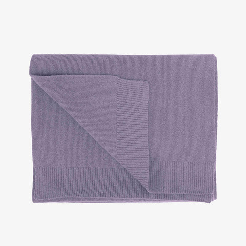 Merino Wool Scarf purple haze