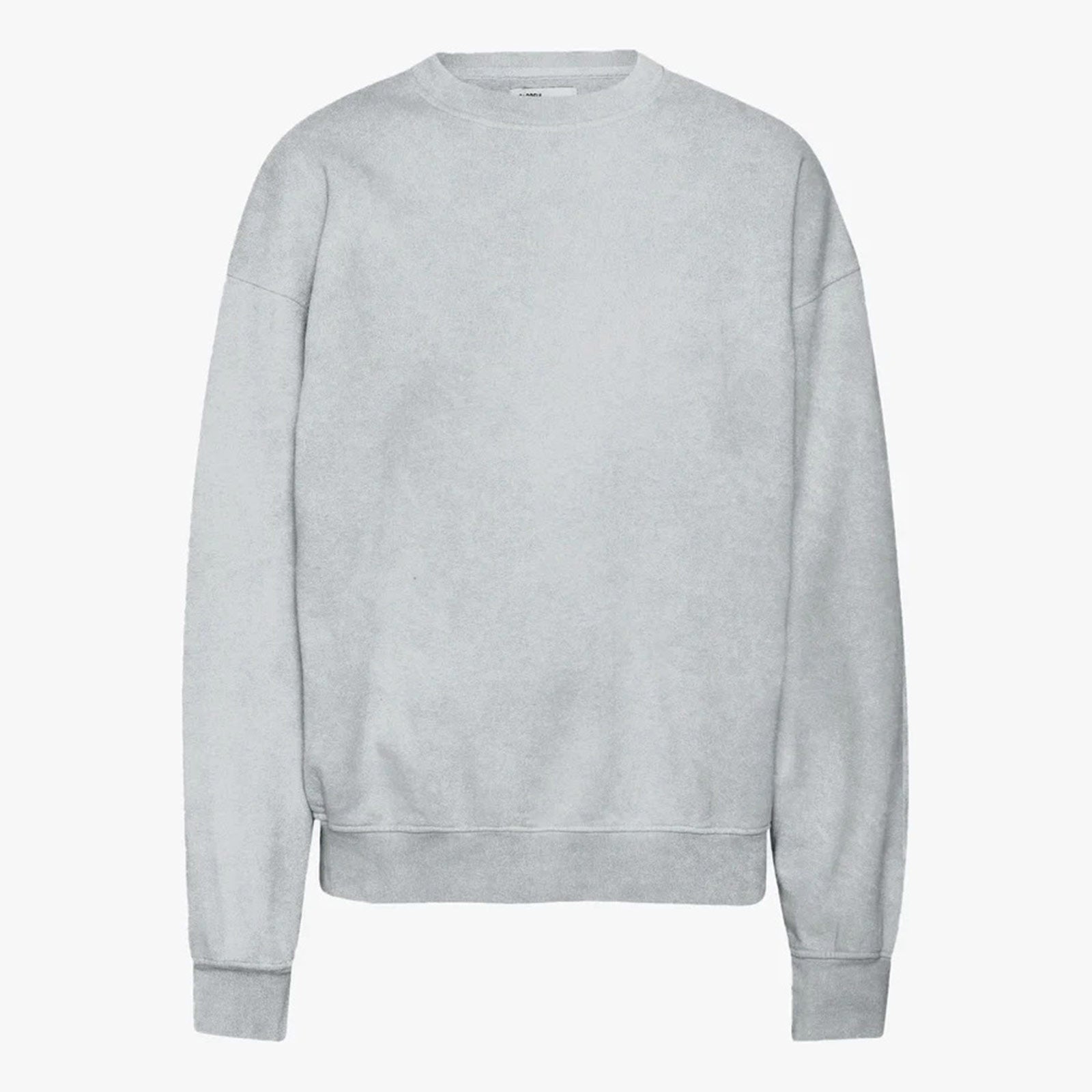 Organic Oversized Crew faded grey