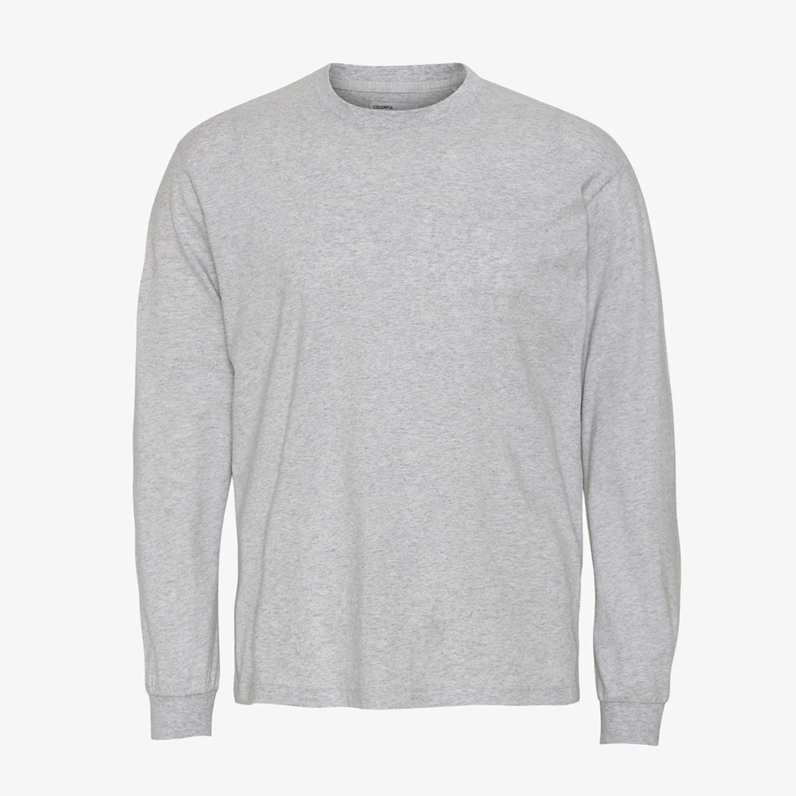 Organic Oversized LS T-Shirt heather grey
