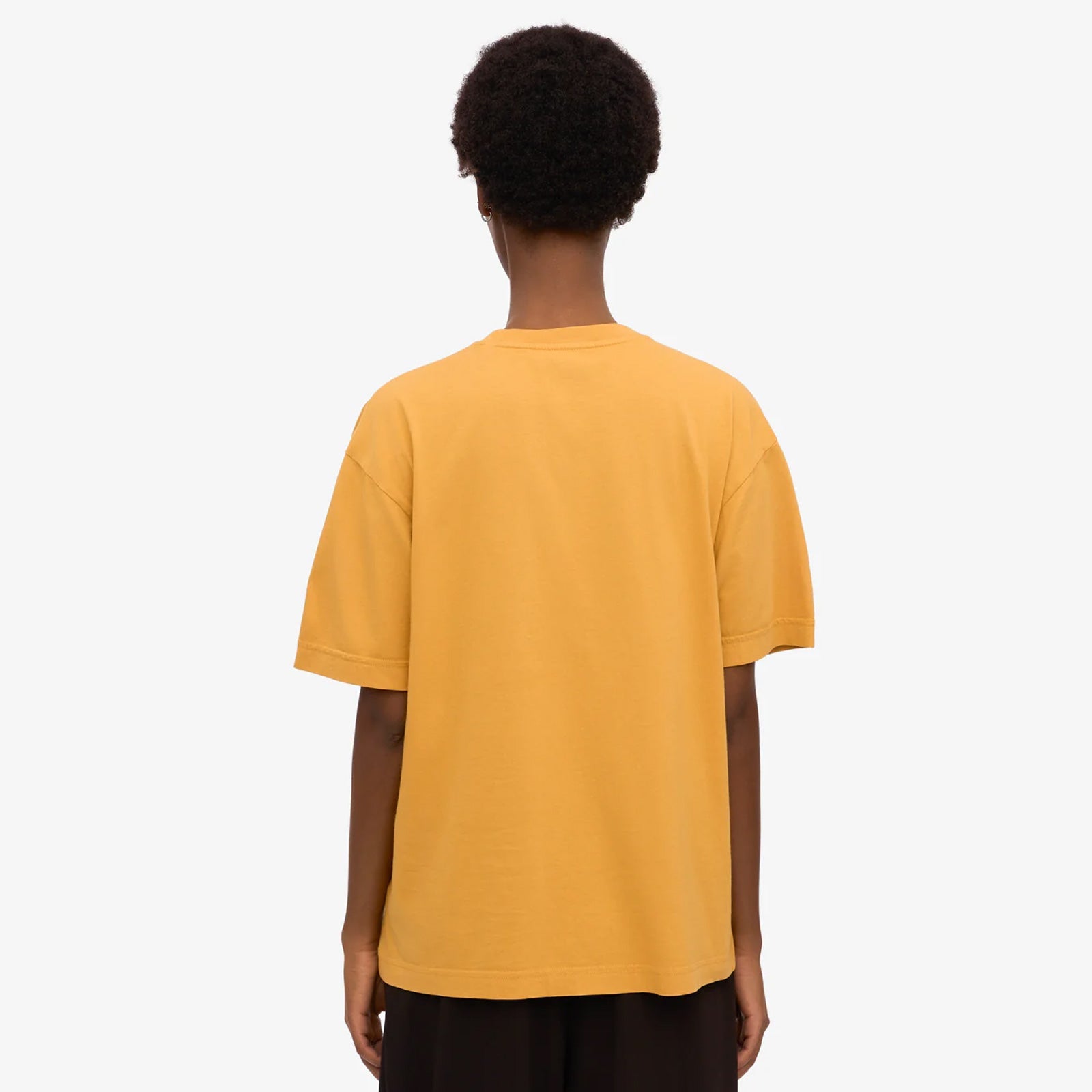 W Organic Oversized Tee burned yellow Colorful Standard