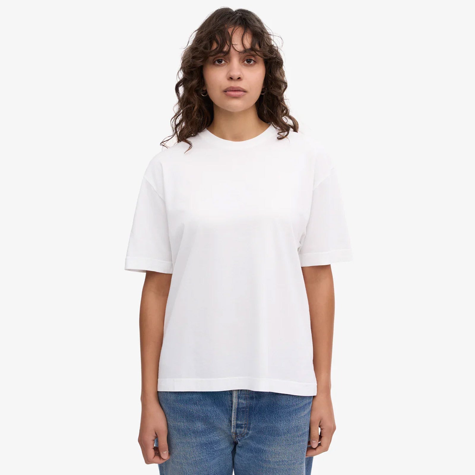 W Organic Oversized Tee optical white Colorful Standard