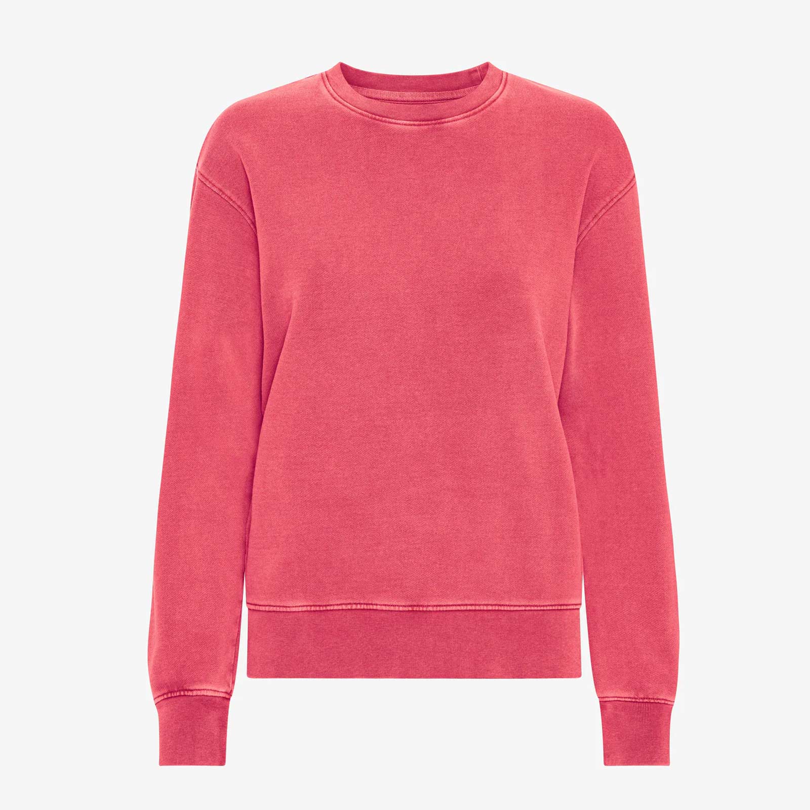 Women Classic Organic Crew faded red Colorful Standard