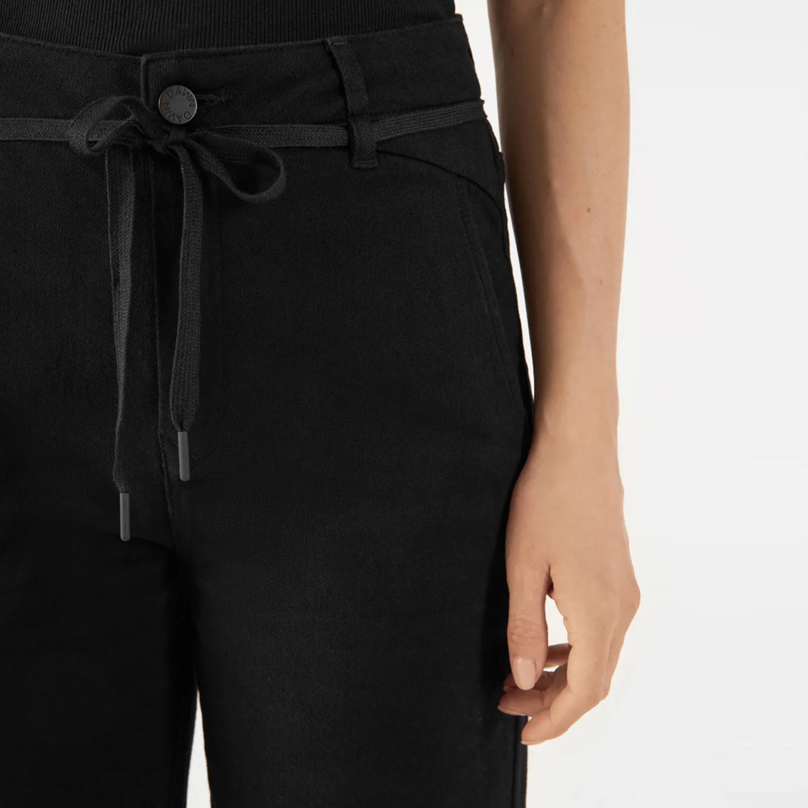 Dew French Pocket Flared Jeans 318 stay black Dawn Denim