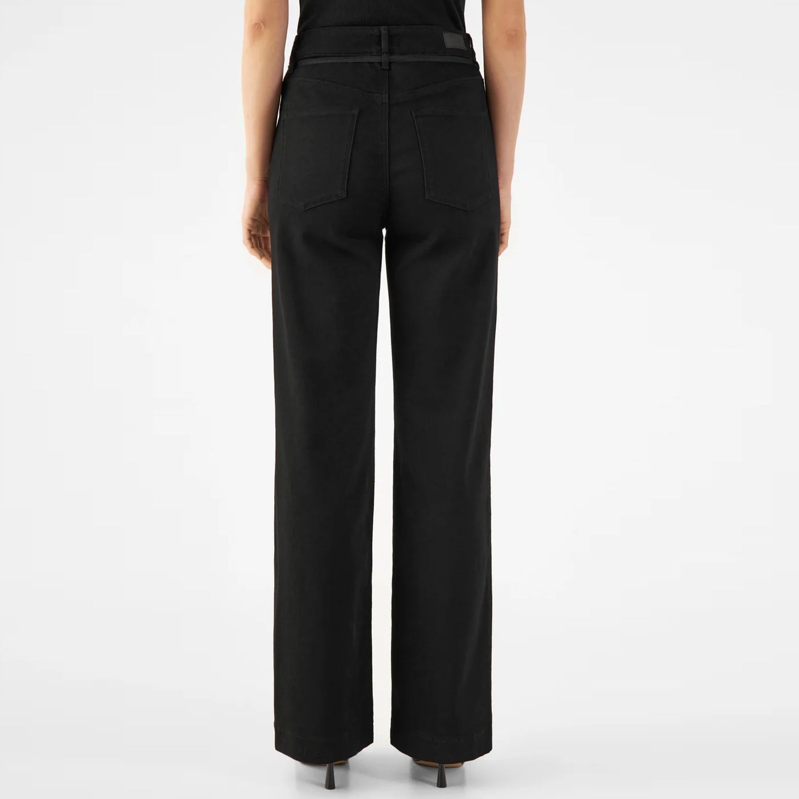 Dew French Pocket Flared Jeans 318 stay black Dawn Denim