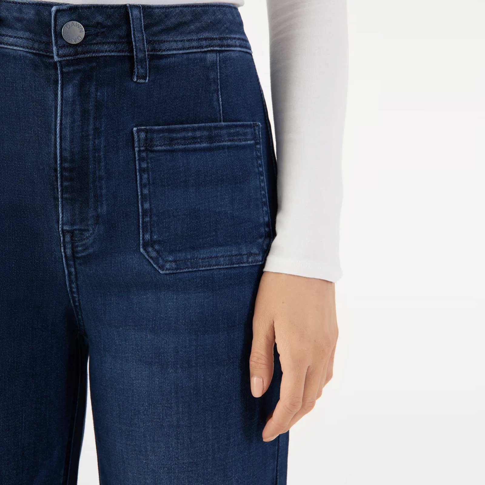 Dew Sailor Flared Jeans dark blue Dawn Denim