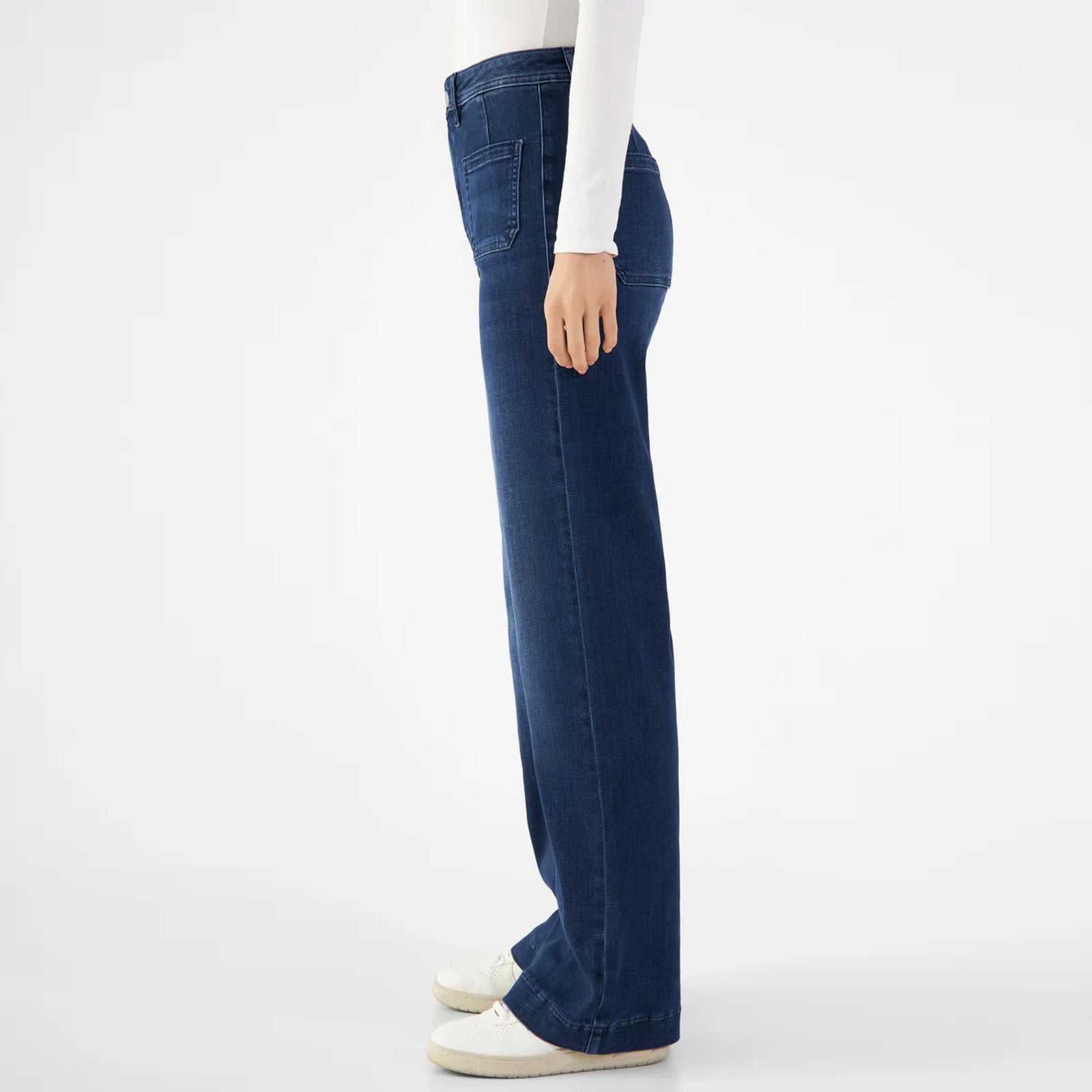 Dew Sailor Flared Jeans dark blue Dawn Denim