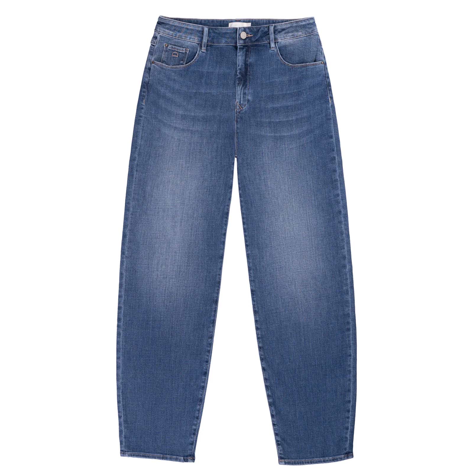 Stardust O-Shape Soft Jeans medium blue Dawn Denim