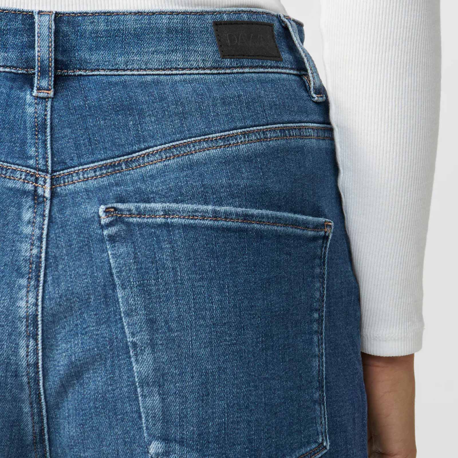 Stardust O-Shape Soft Jeans medium blue Dawn Denim