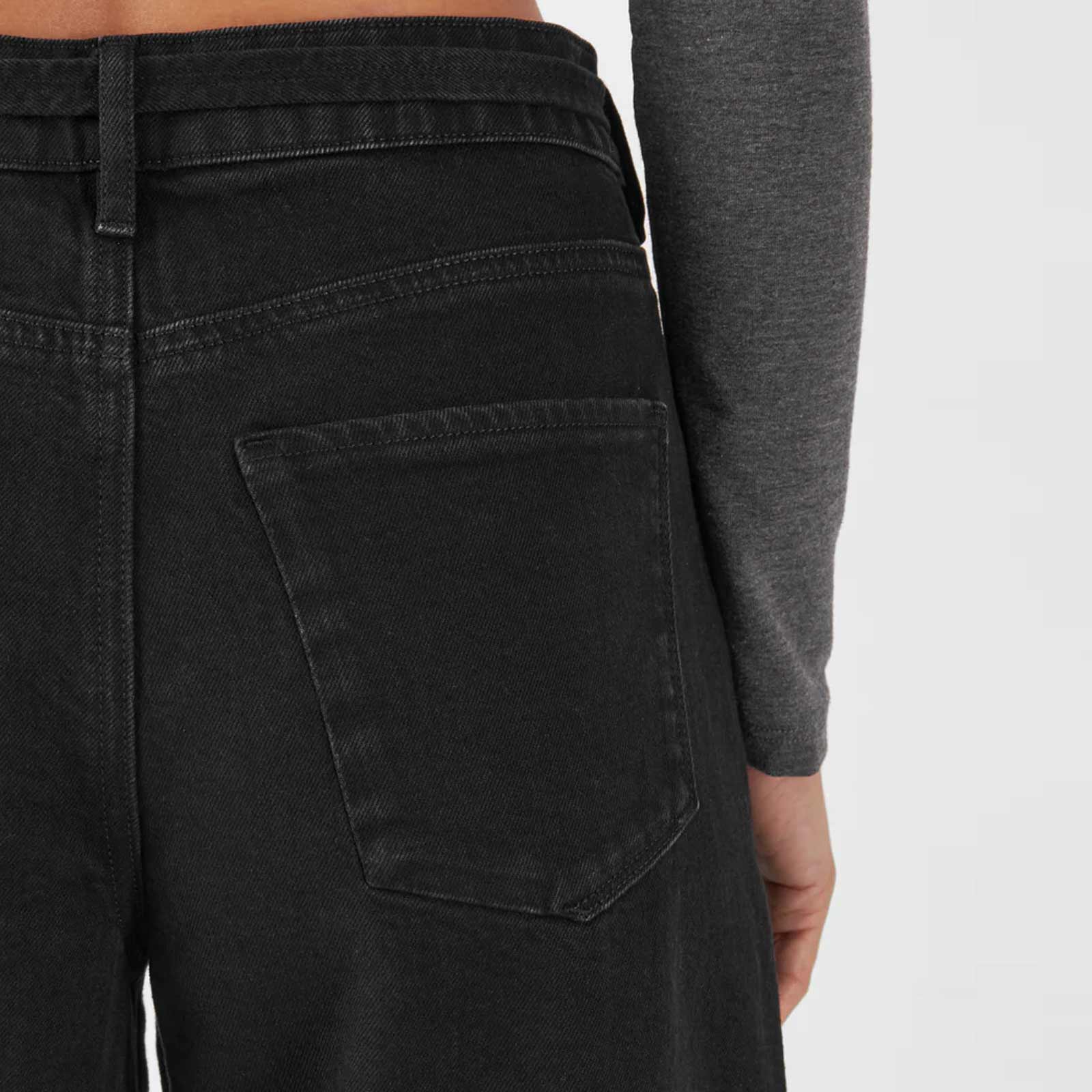 Sunny Classic Wide Leg Jeans black/black Dawn Denim