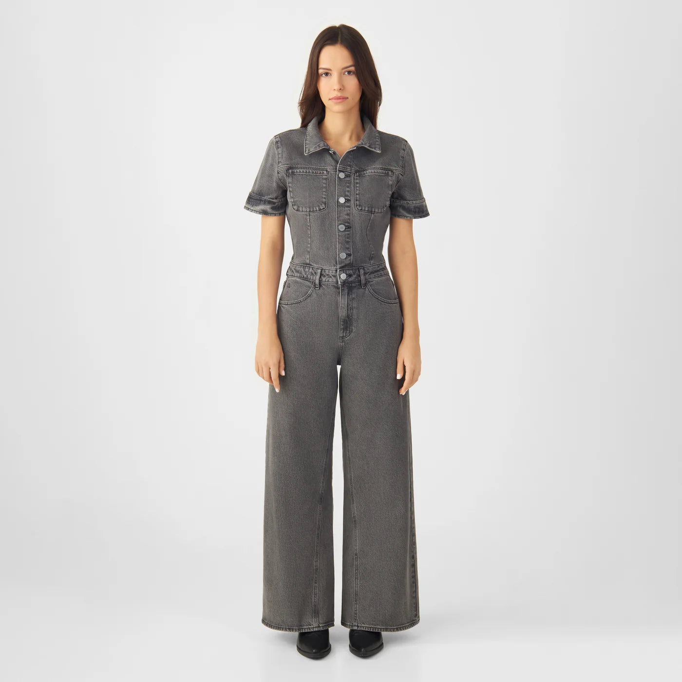 Twitter Overall slate grey Dawn Denim