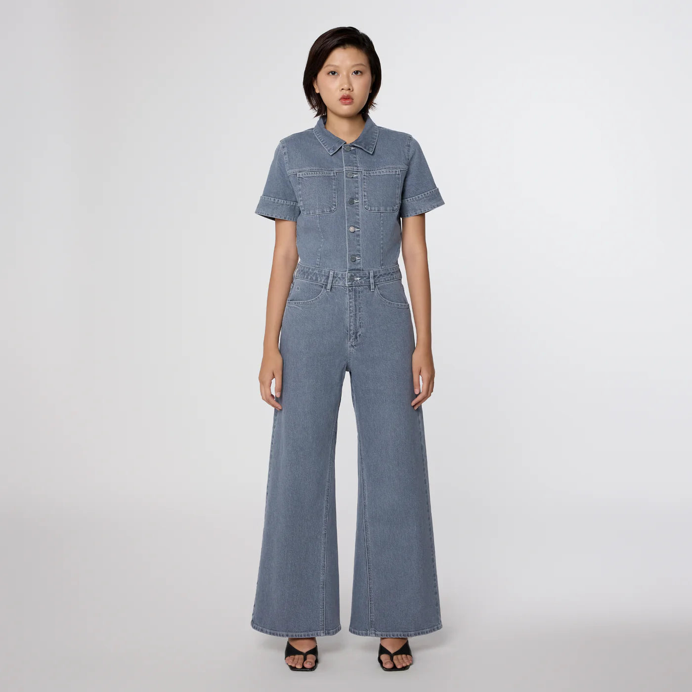 Twitter Overall slate grey Dawn Denim