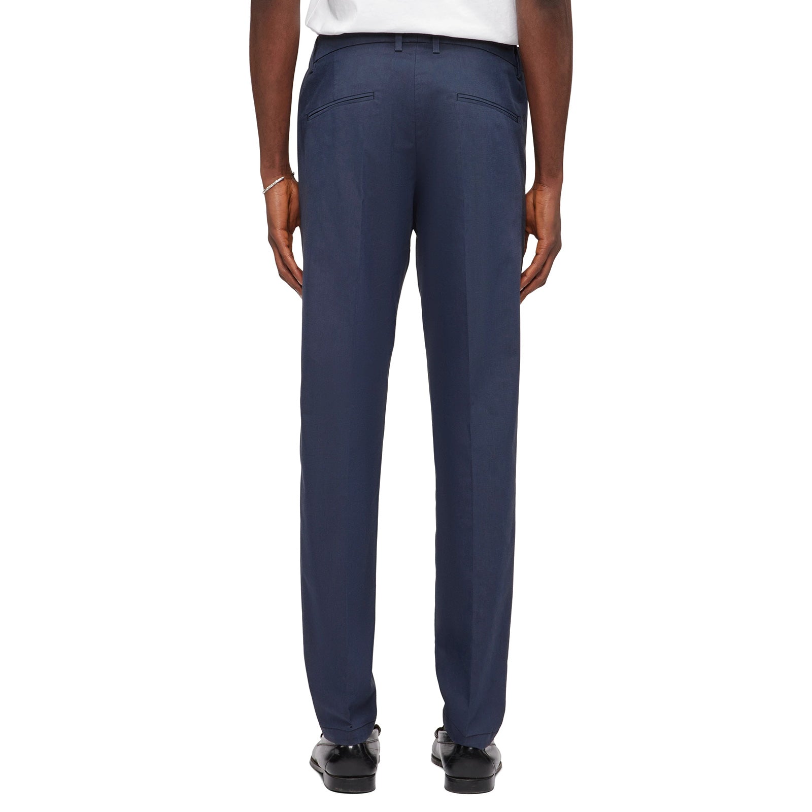 Ajend Trousers 138407 deep blue