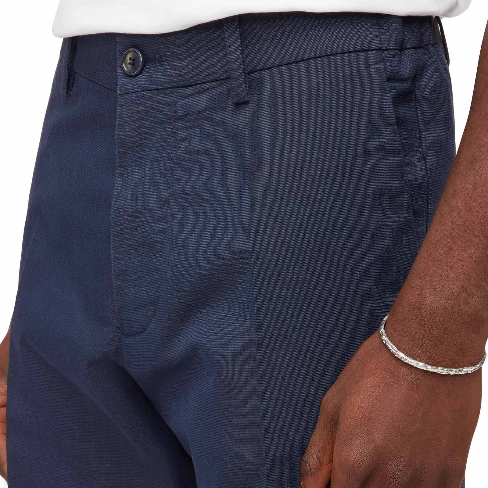 Ajend Trousers 138407 deep blue