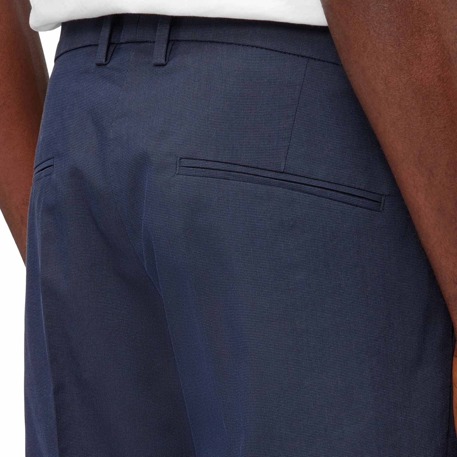Ajend Trousers 138407 deep blue