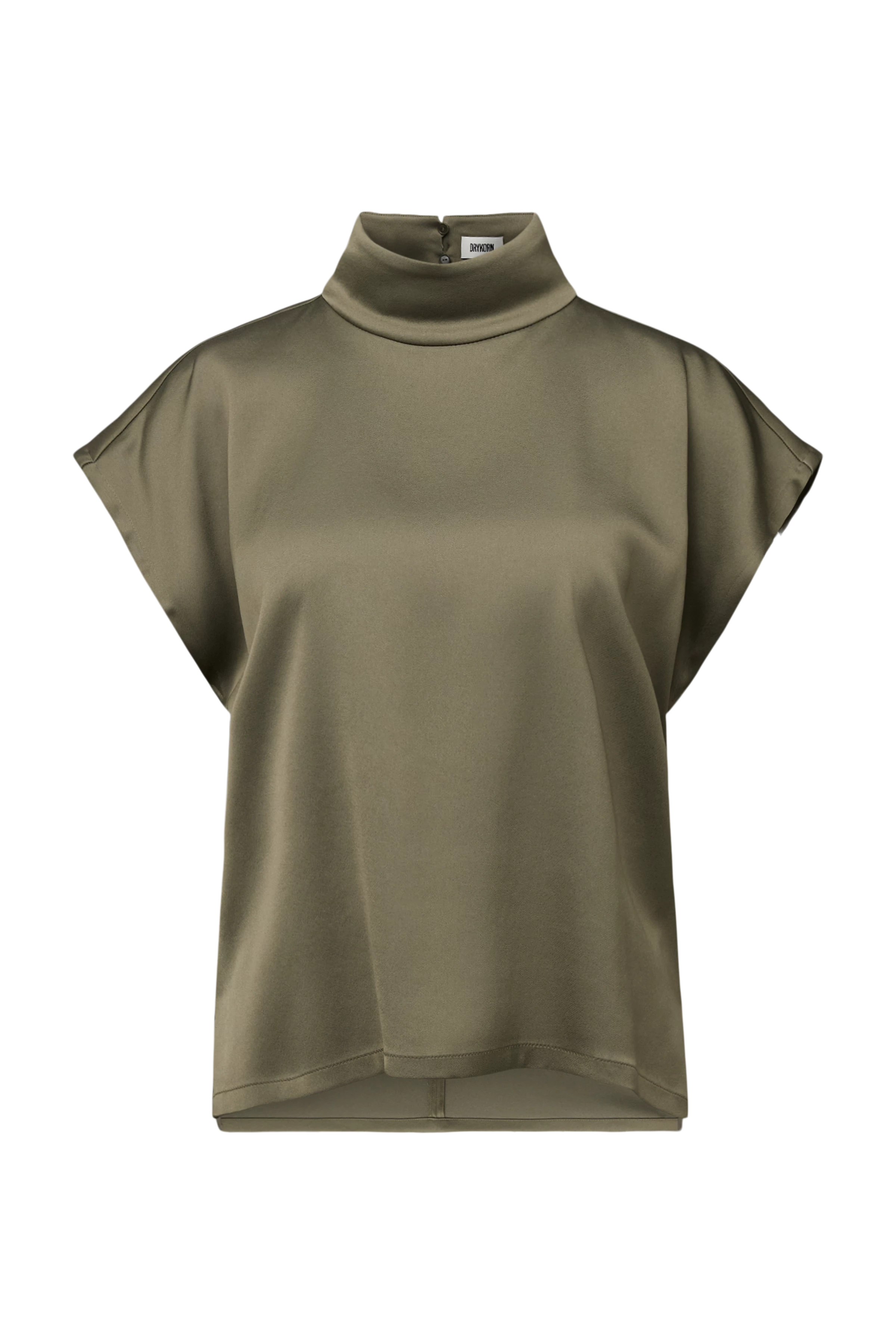 Alaria_1 Blouse 130065 khaki green Drykorn