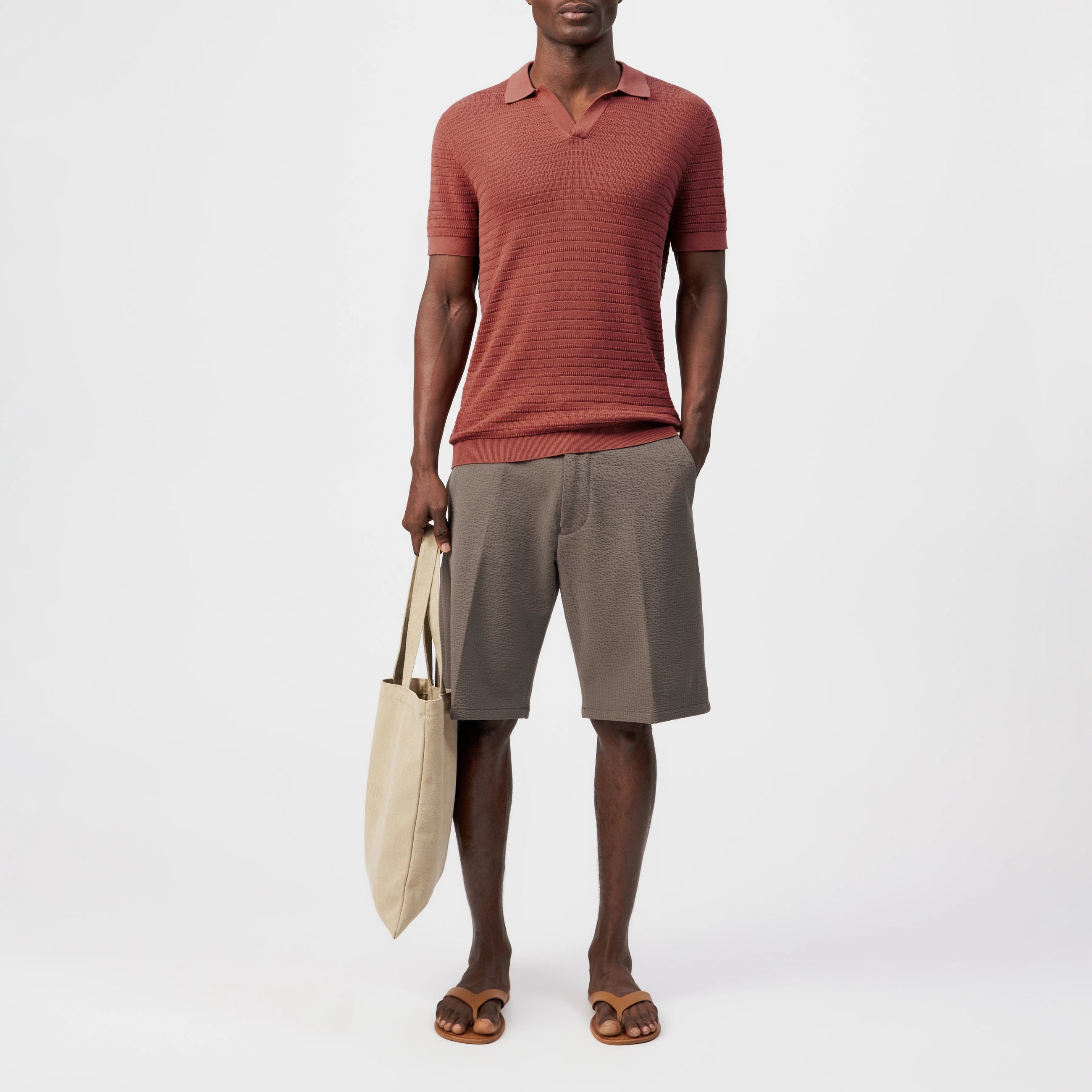 Braian Polo Shirt 420052 burnt coral Drykorn