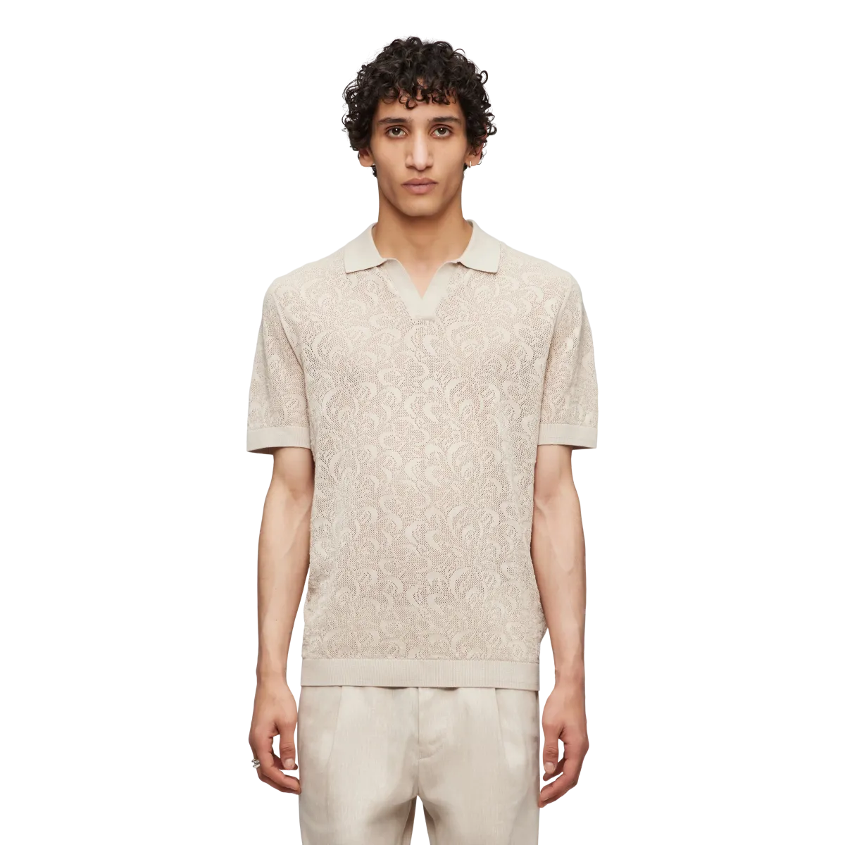 Braian Poloshirt 420146 beige
