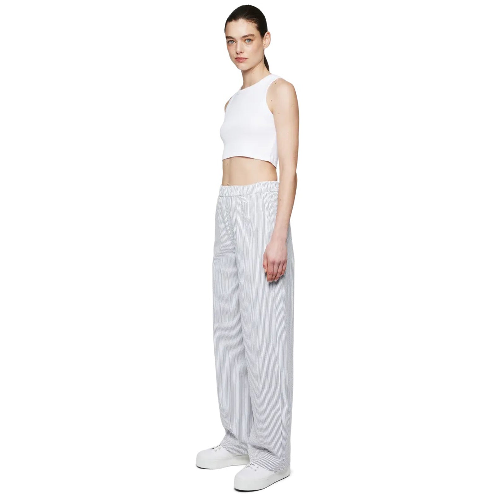Consider Trousers 142081 blue stripe