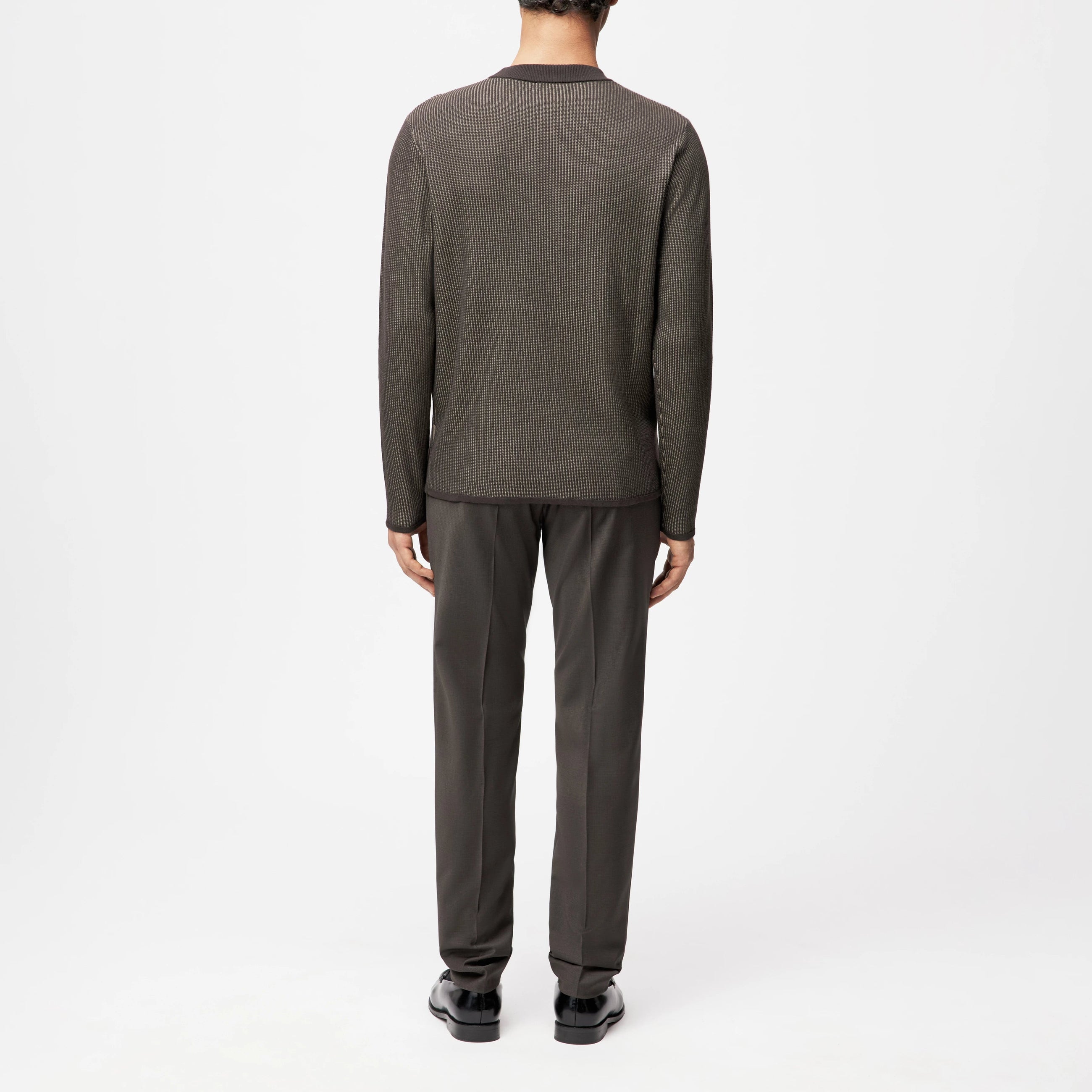 Elrik Jumper 425151 dark chocolate Drykorn