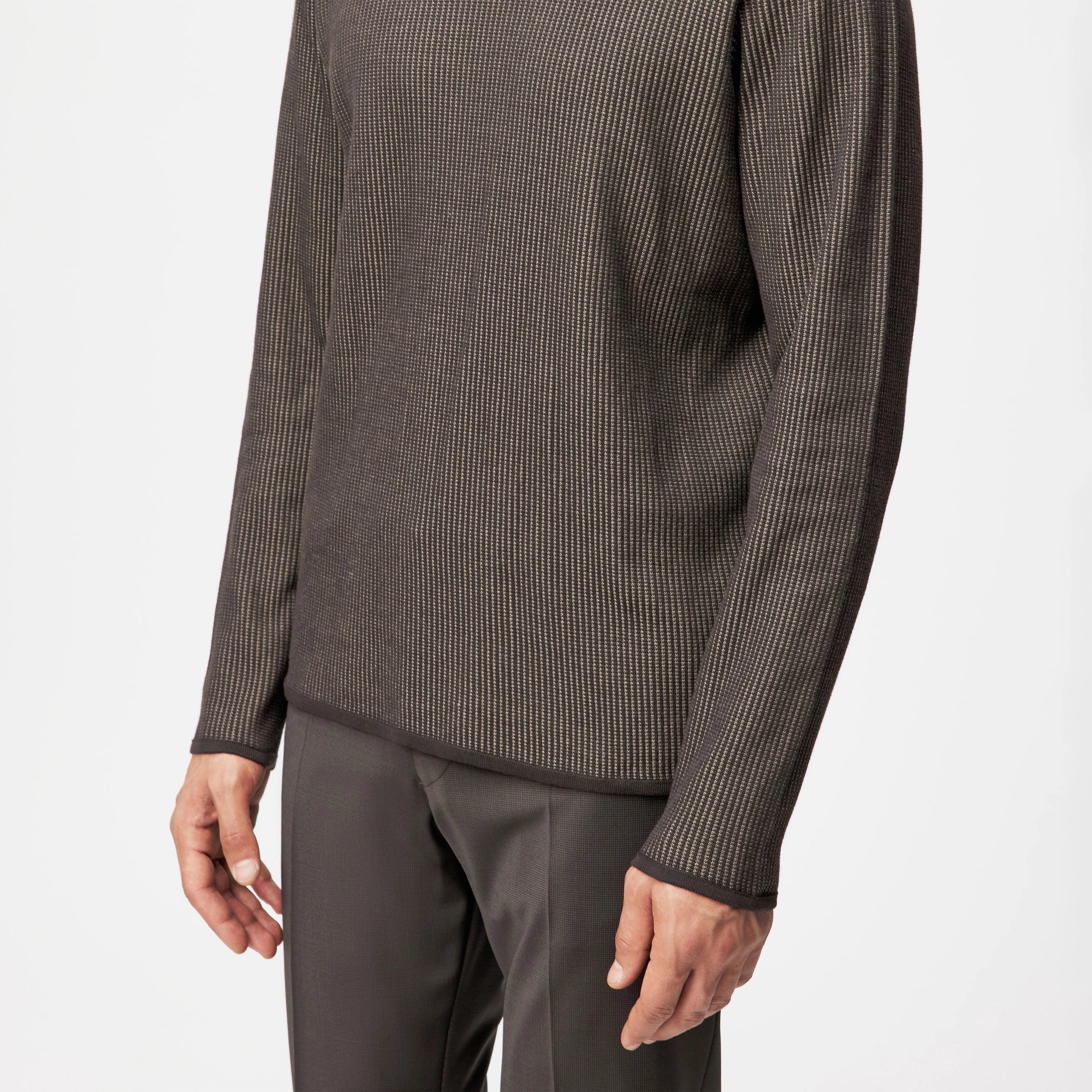 Elrik Jumper 425151 dark chocolate Drykorn