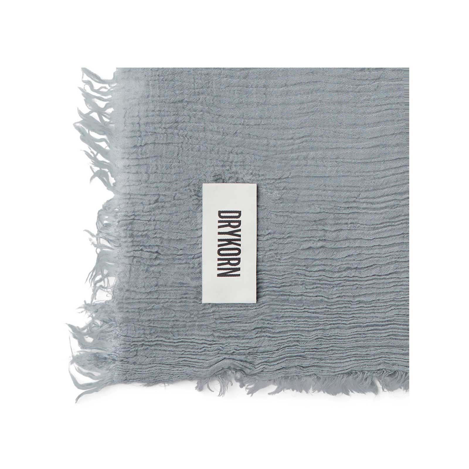 Falina Crinkle Scarf steel blue Drykorn