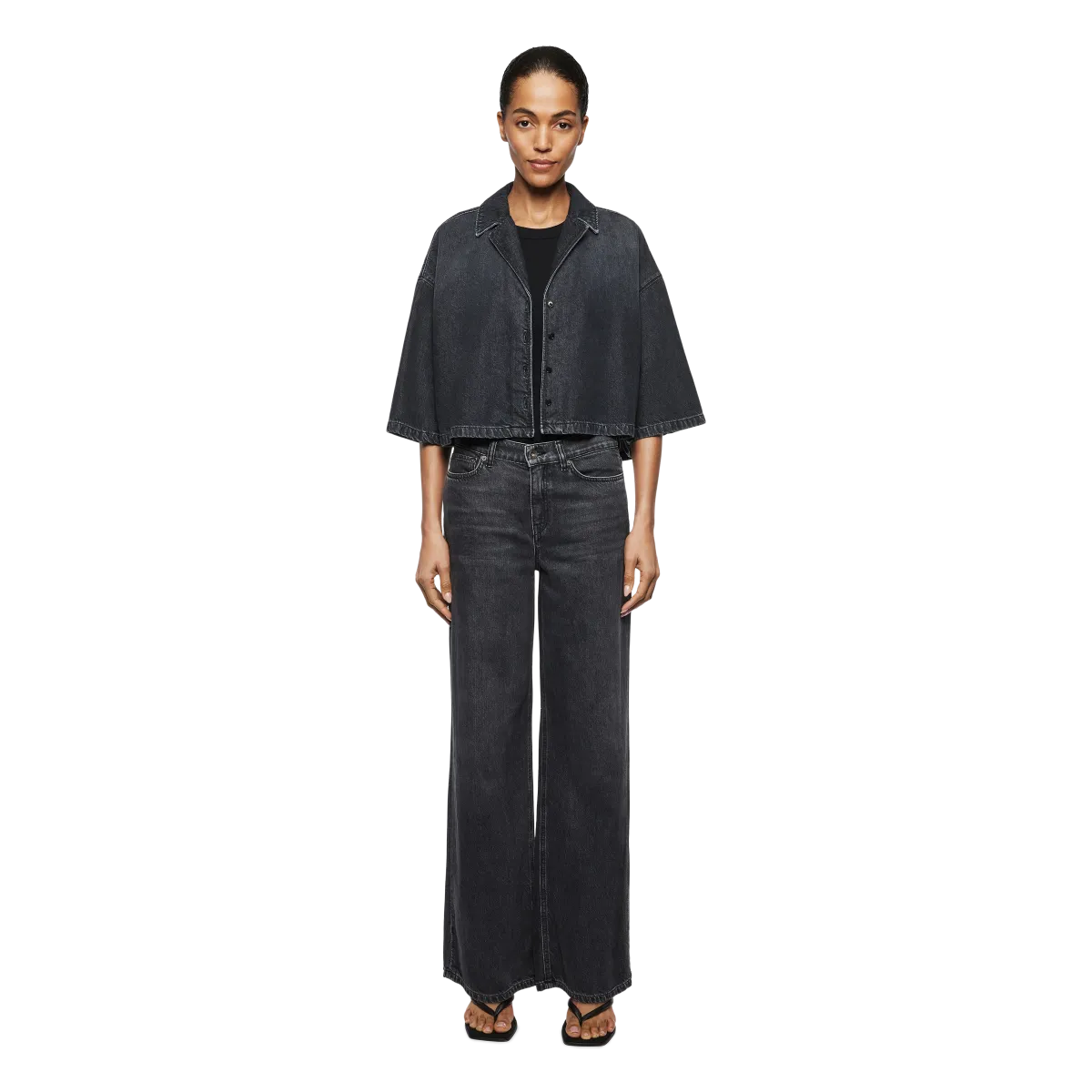 Flung Jeans 260232 black Drykorn