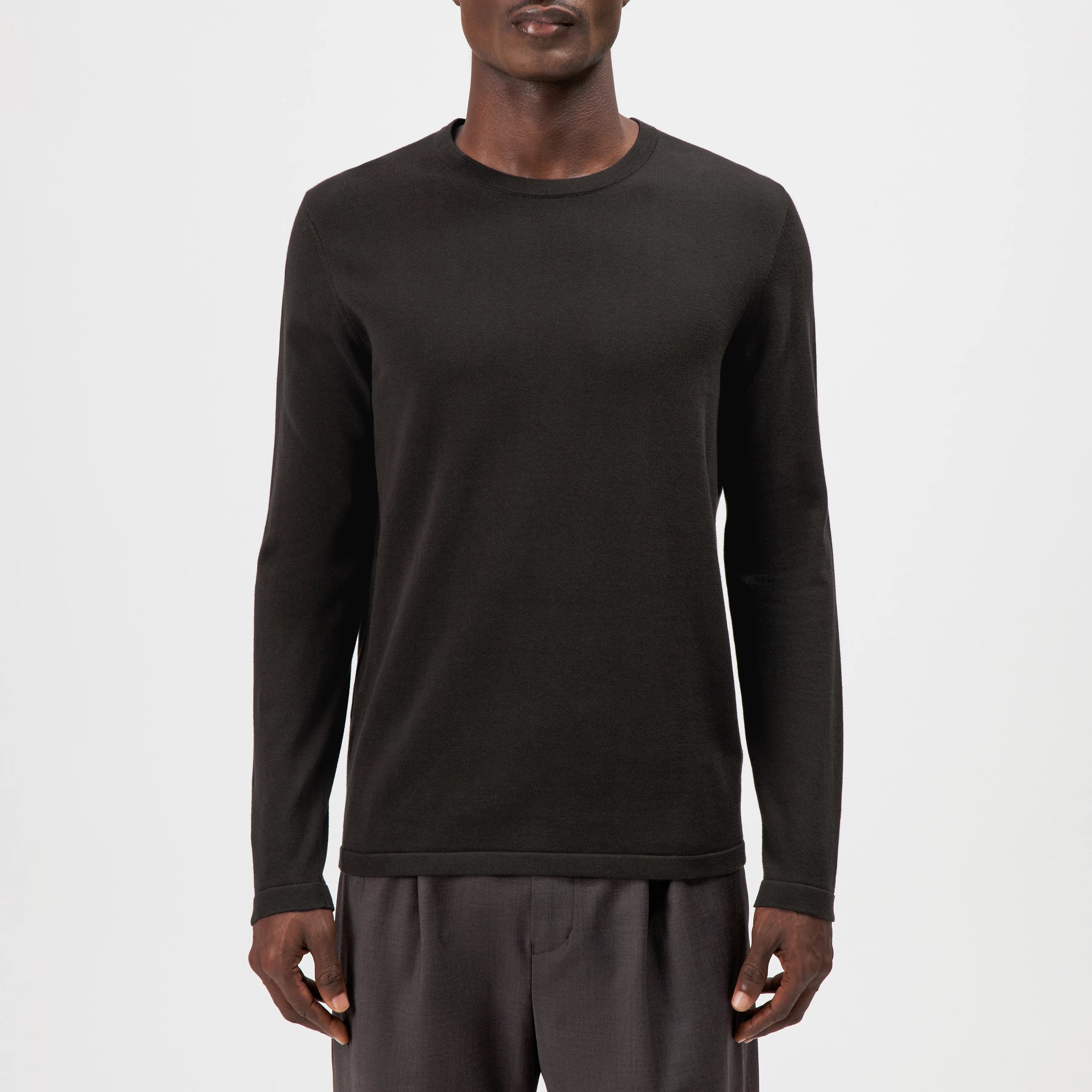 Irmino Longsleeve 420258 chocolate brown