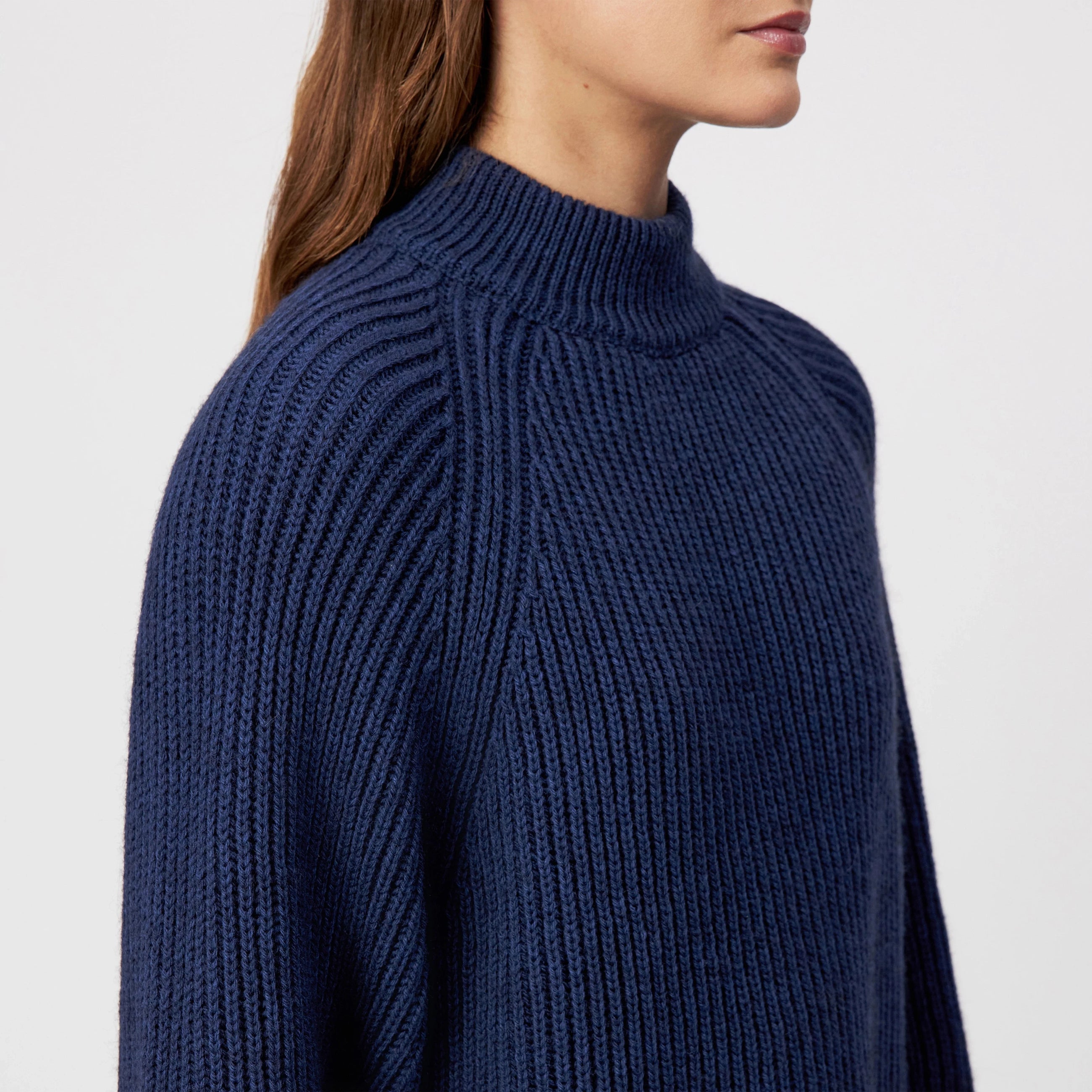 Kimoni Jumper 420002 black iris Drykorn