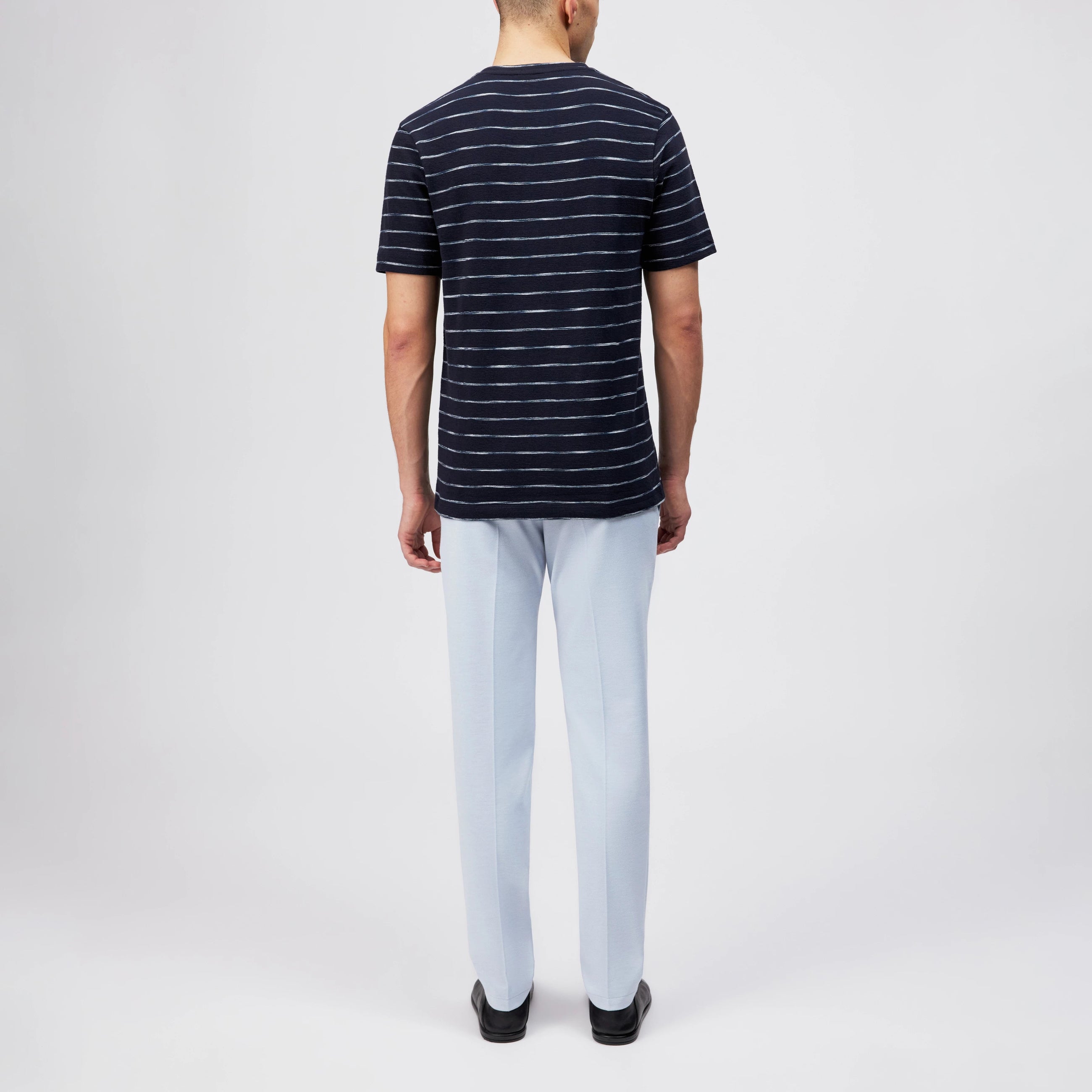 Raphael T-Shirt 524061 navy/white stripes Drykorn