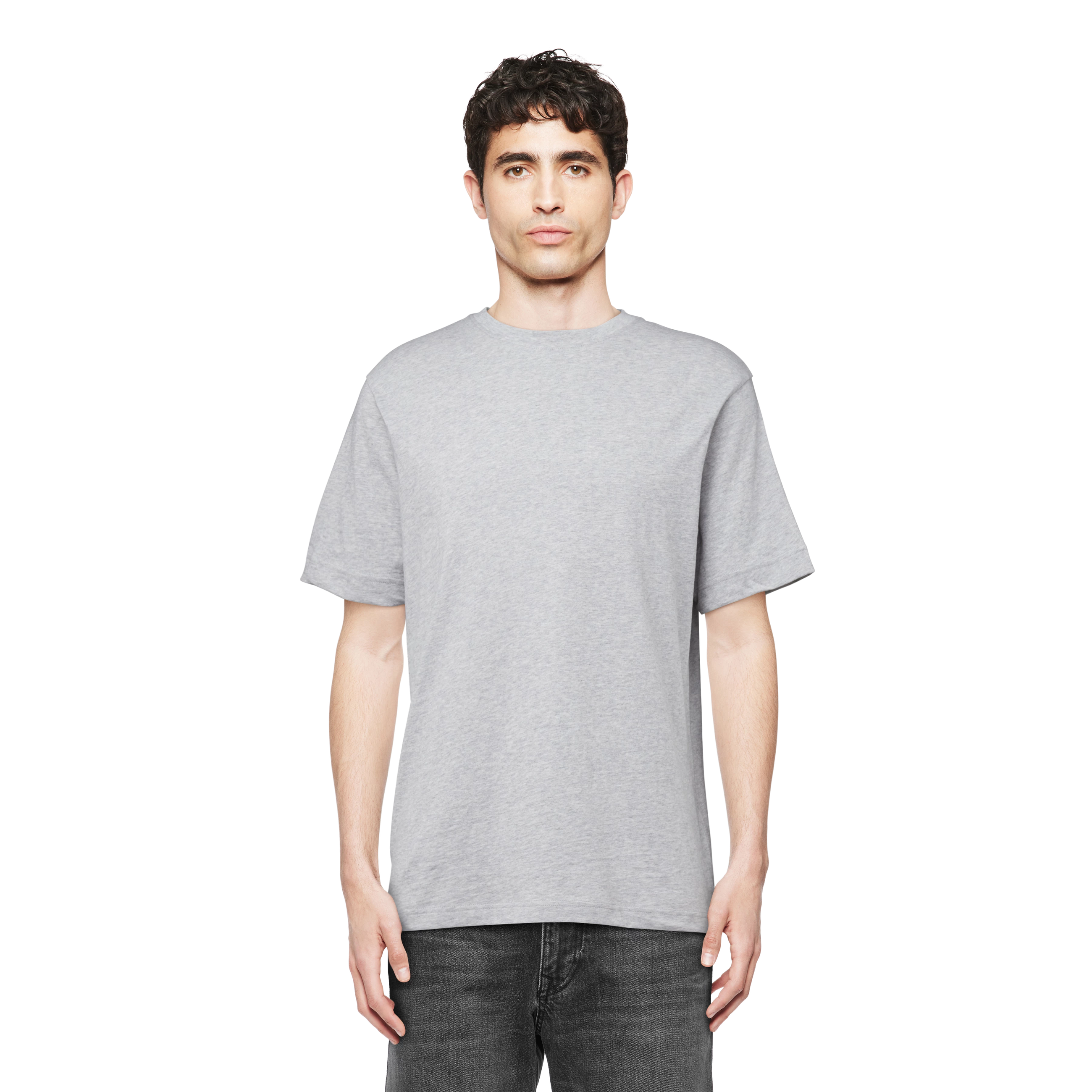 Raphael T-Shirt light grey melange