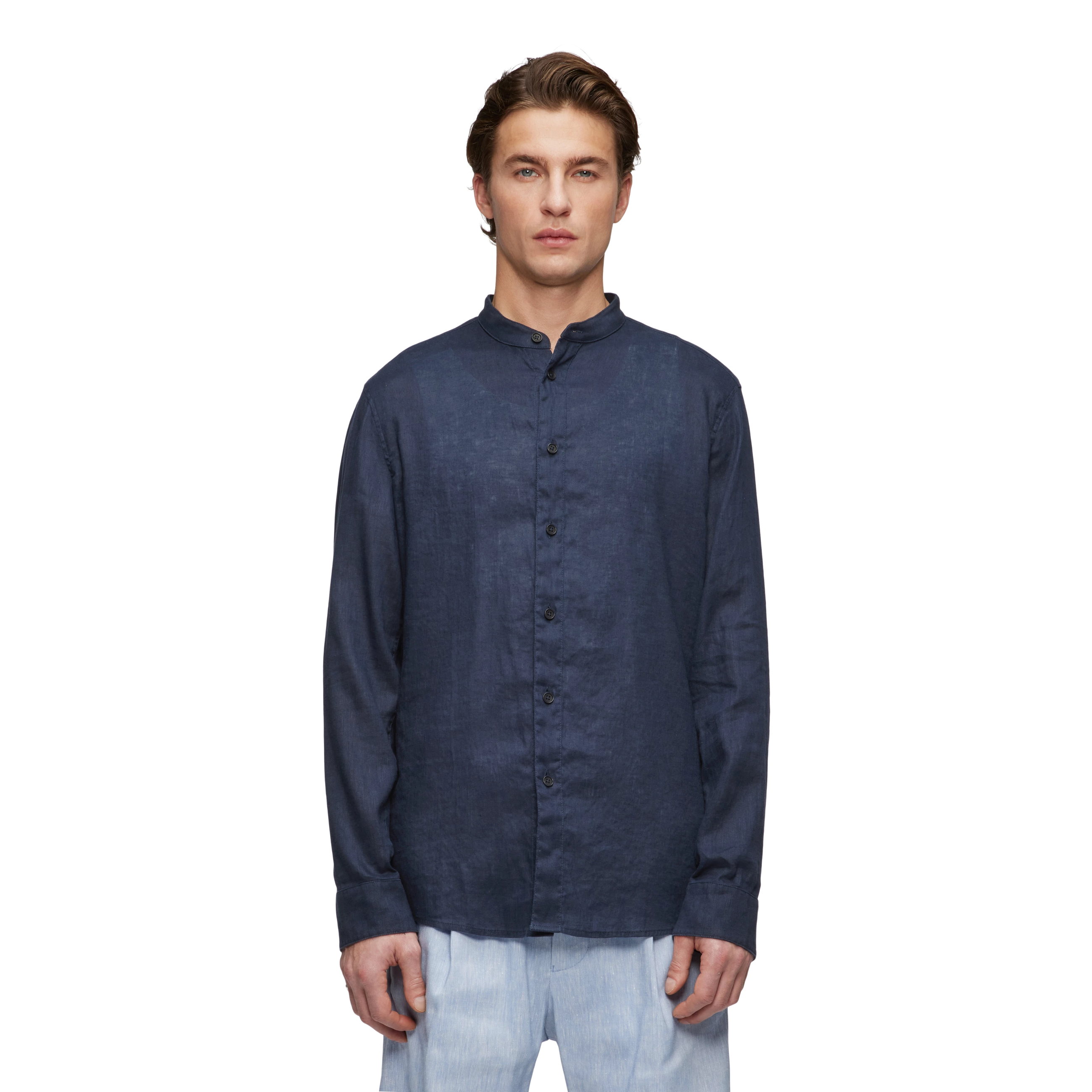Taloc Shirt 126106 dark navy Drykorn