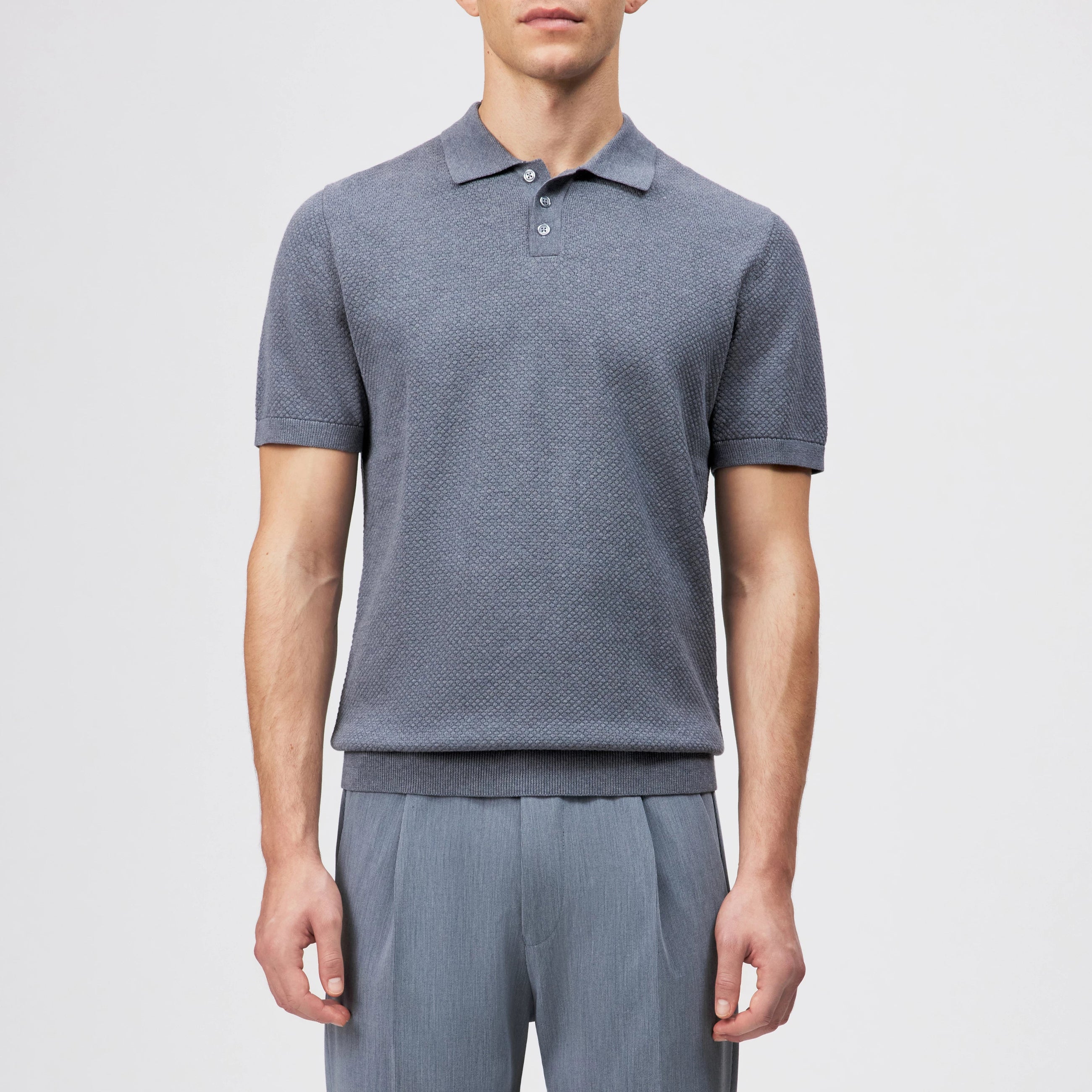 Triton S/S Polo 420187 stone wash Drykorn