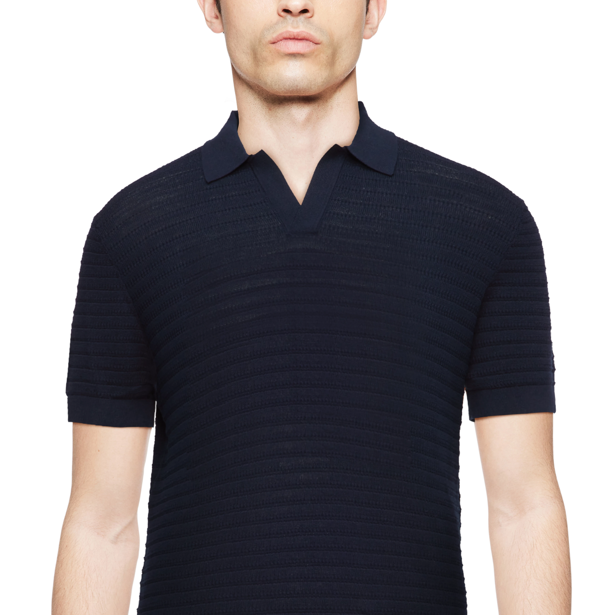 Triton S/S Polo 420197 dark navy Drykorn