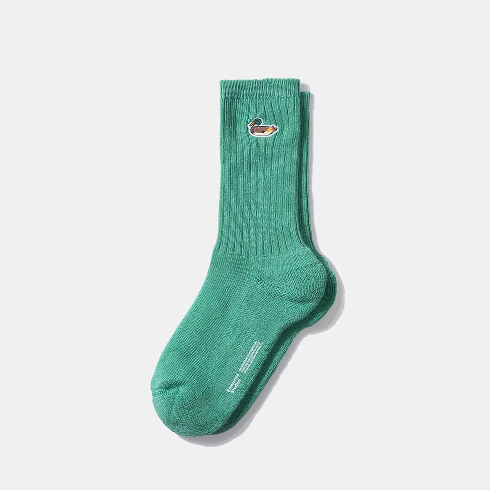 Duck Socks plain mint Edmmond Studios