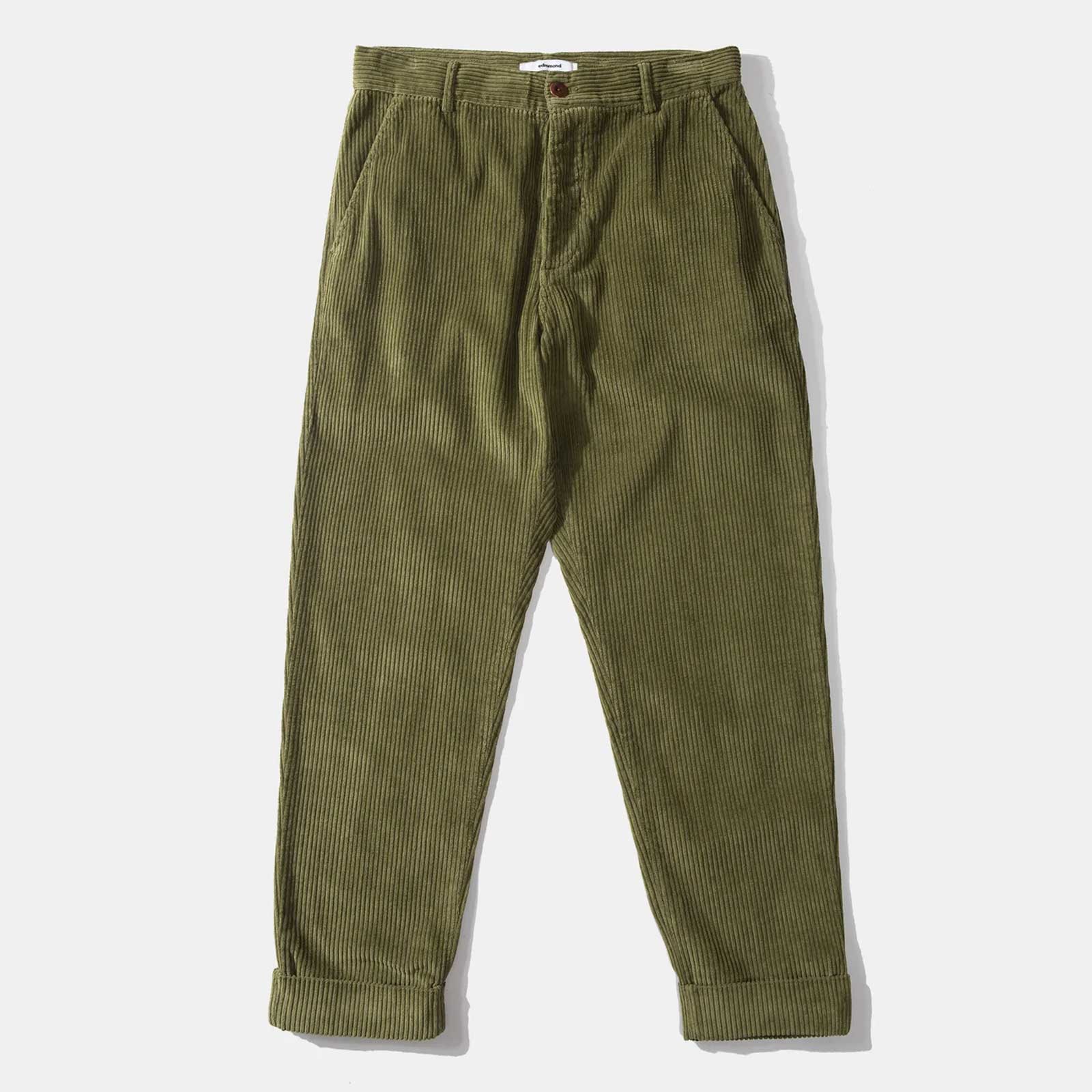 Jorge Corduroy Pants plain khaki Edmmond Studios