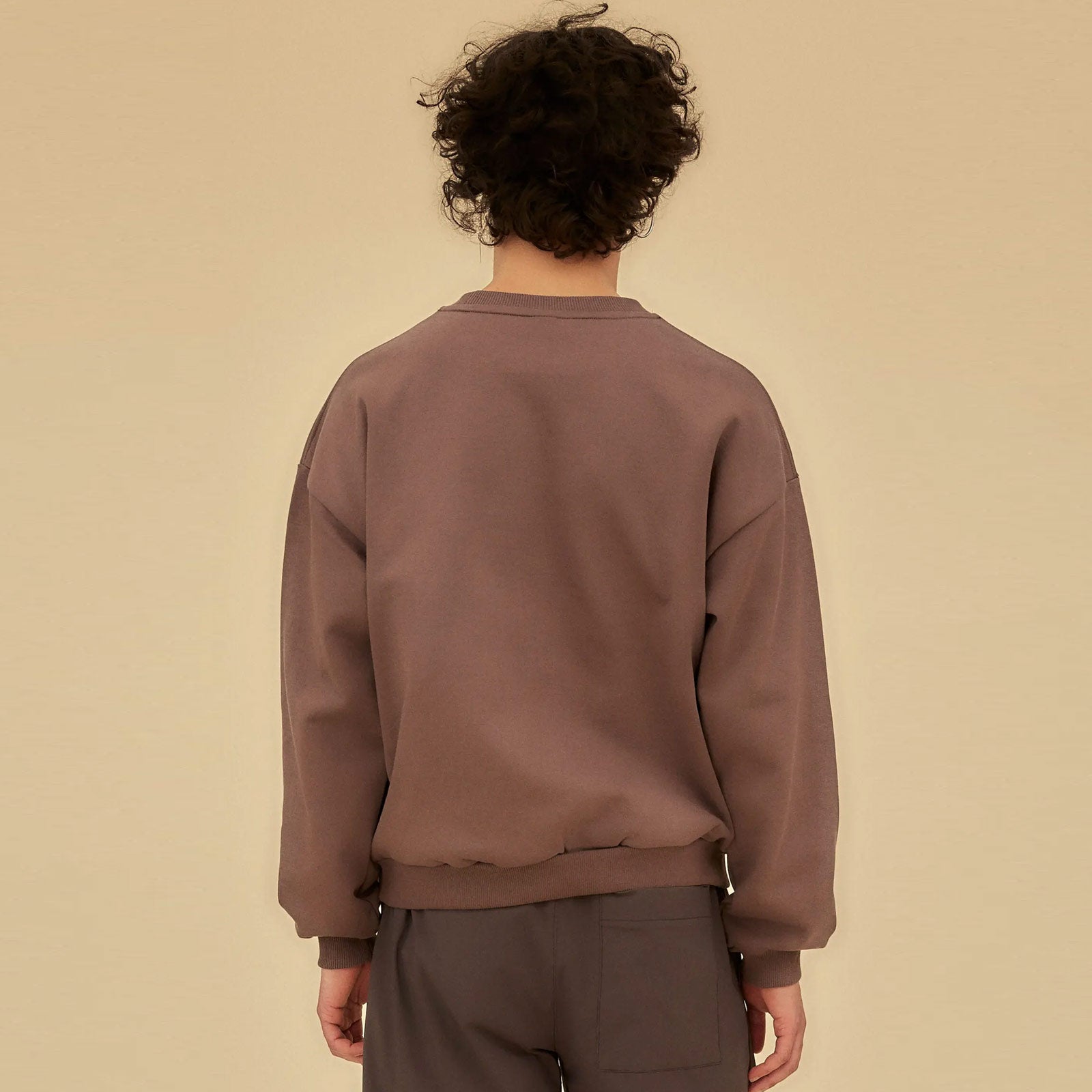 EDO Organic Crewneck smokey fig