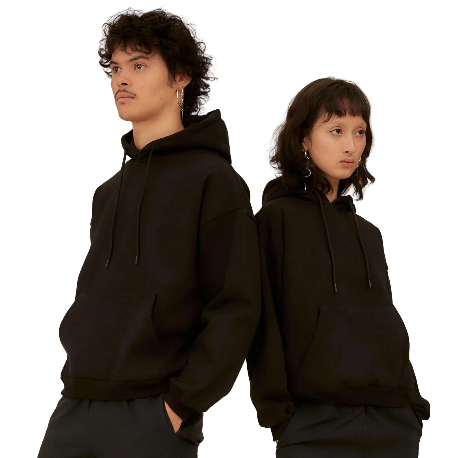 EDO Organic Hoodie black